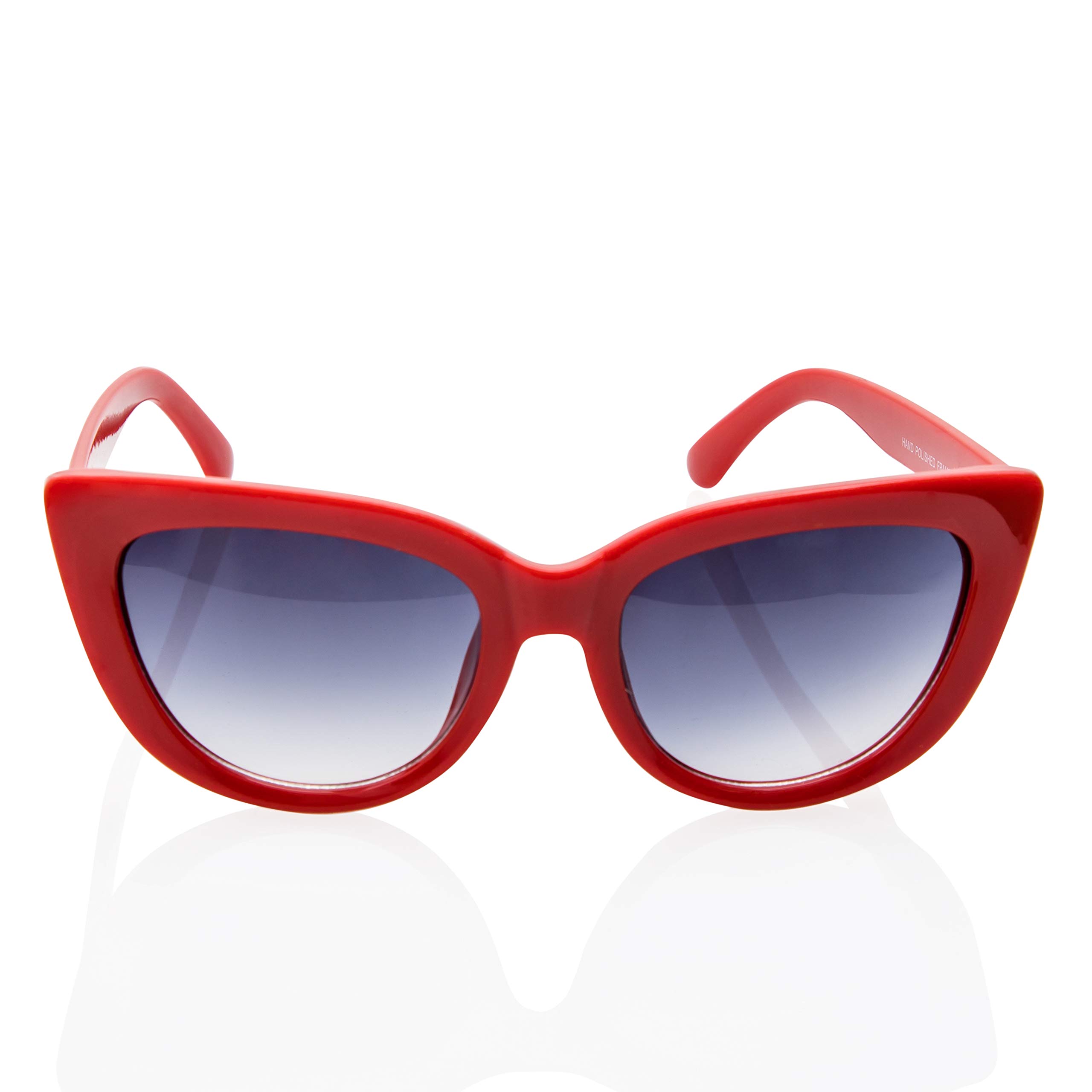 70s 80s 90s Large Wendy Peffercon Vintage Inspired Fashion Mod Chic High Pointed Cat Eye Sunglasses