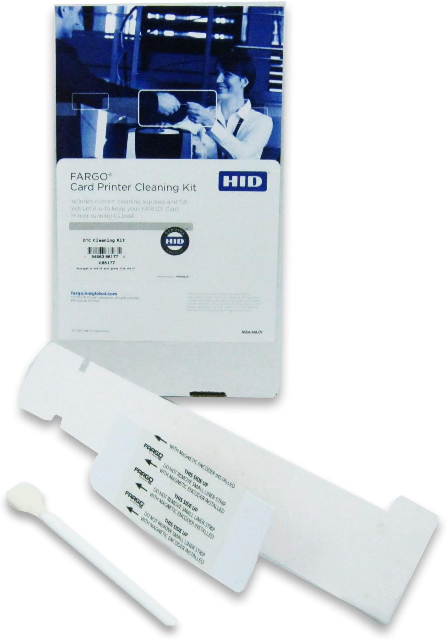 Card Imaging Cleaning Kit 86177 for DTC 1000, 1250e, 1500, 4250e, 4500e, C30, C50 Printers