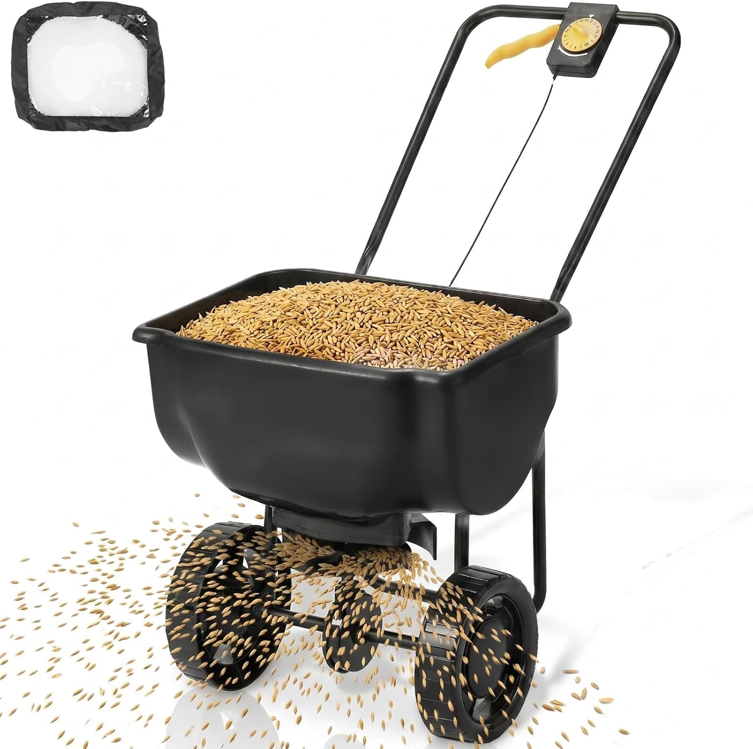Distribuidor de Fertilizante, 70 LBS, Control Preciso 15 Niveles miniatura 1