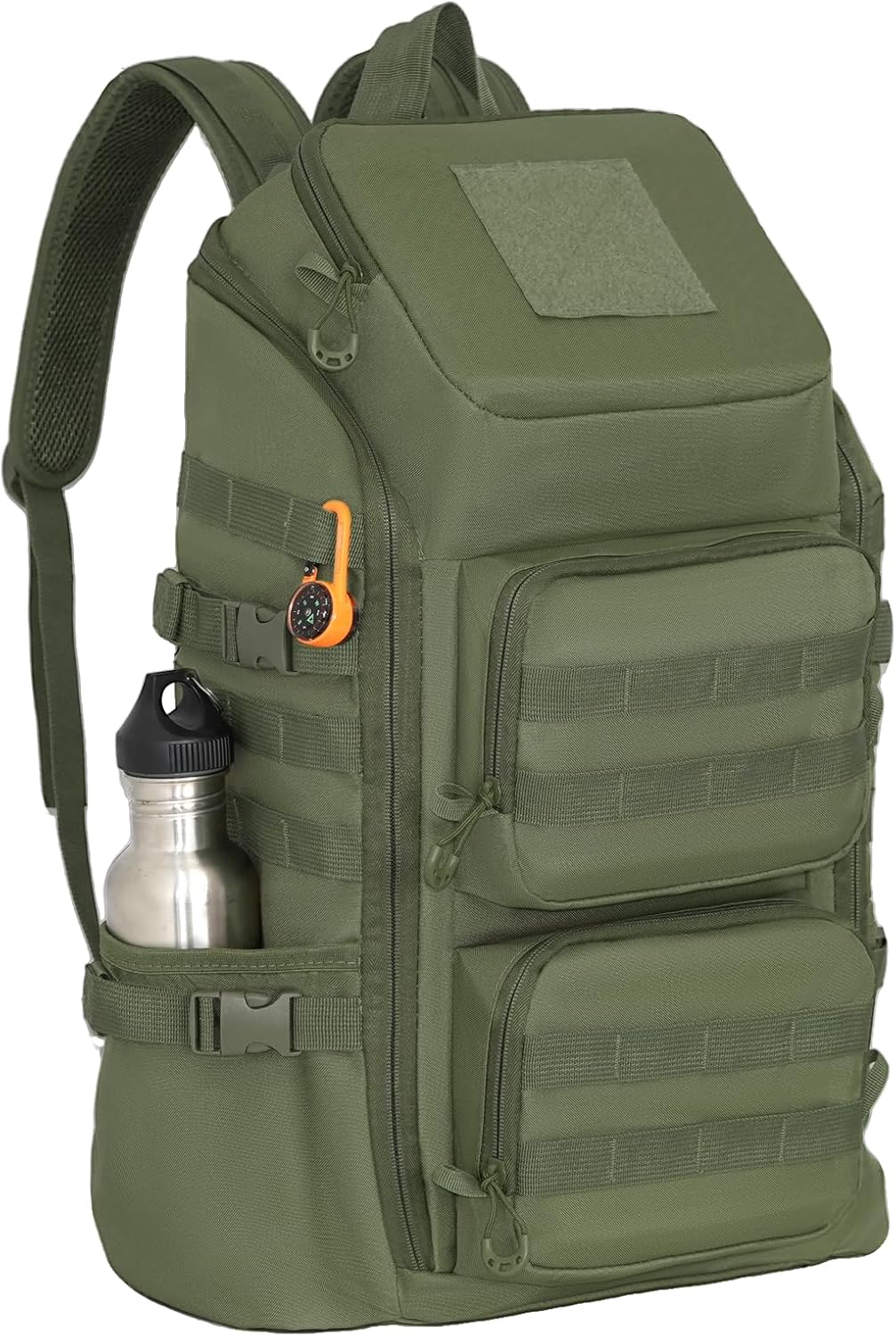 kokkoya Lightweight Tactical Backpacks with Laptop Compartment for Men 40L EDC MOLLE Military Style 17 in Computer with Cup Holder Travel Hiking Daypack