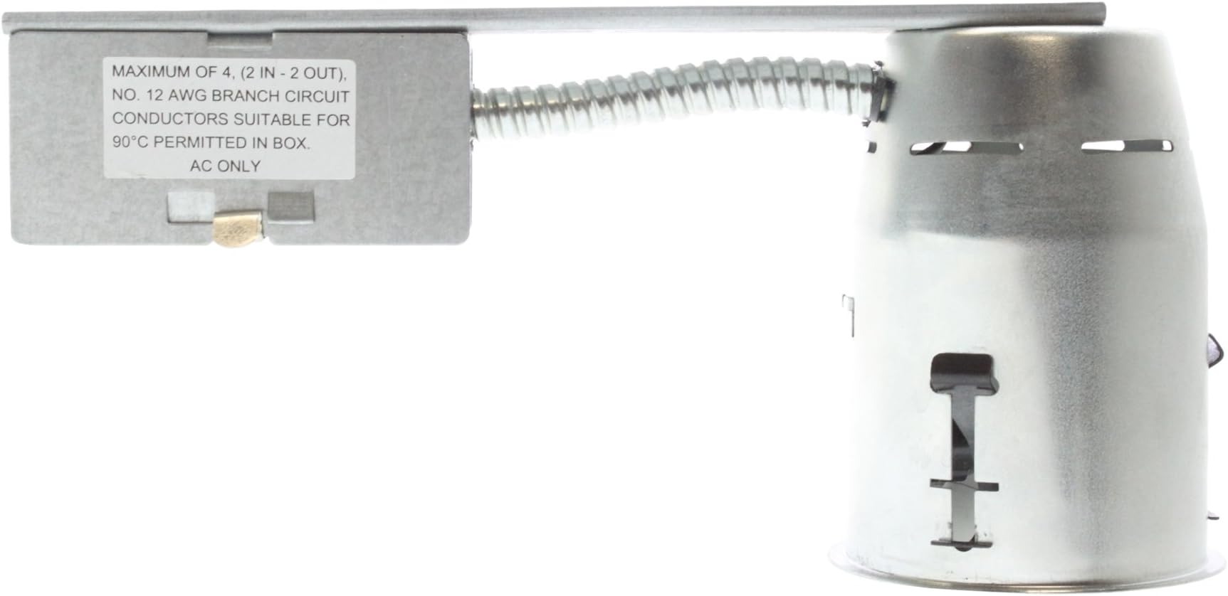 3ARR Magnetic Low Voltage Remodel Recessed Housing, GU-10 MR16, 120V, 3-Inch