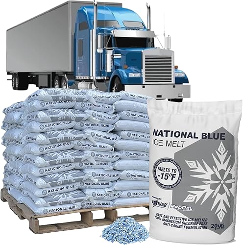 Miniatura 9 de National Blue - Cubo derretidor de hielo de 20 libras - derretidor de hielo de acción rápida - apto para mascotas, plantas y hormigón respetuoso con