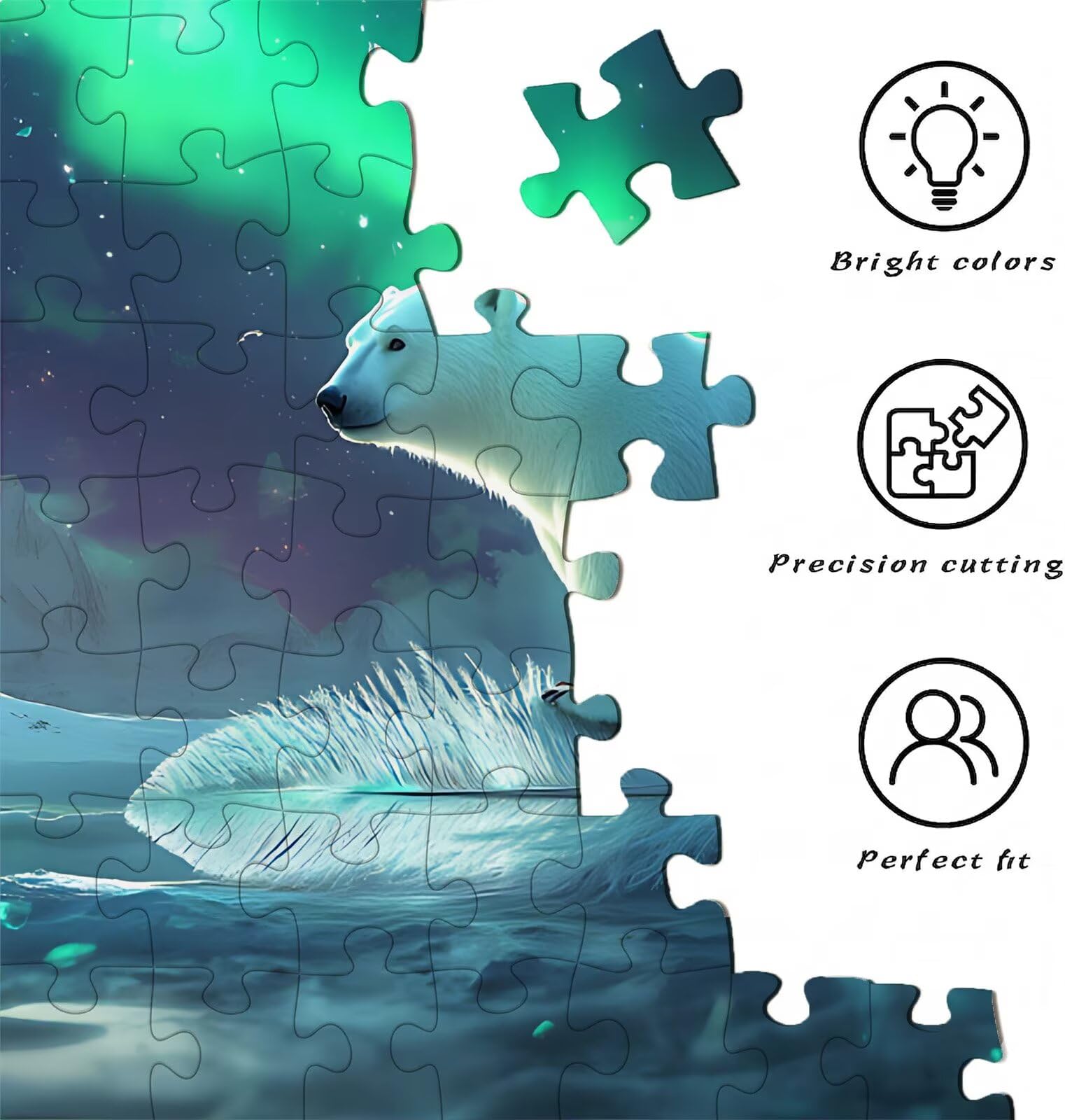 Puzzle 6000 elementów, drewniane puzzle dla dorosłych – Impossible Puzzle 179,5 x 105,5 cm niffy game and think sport dla kobiet i mężczyzn, gra rodzinna, dekoracja domu, prezent dla kobiet, Aurora