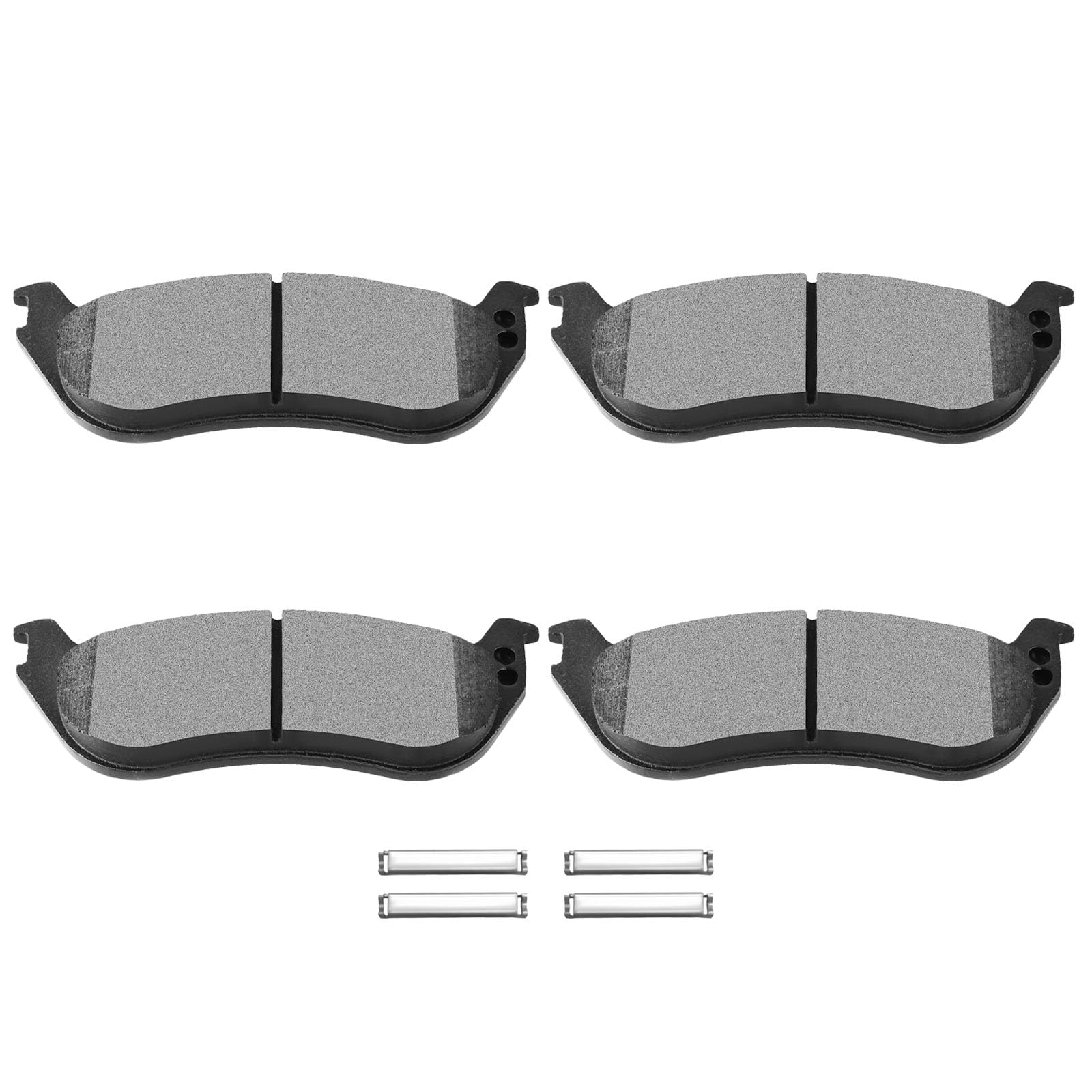 SCITOO Disc Brake Pads Kits D1109-8214 Semi Metallic Rear Brake Pads Set Fit For Ford For Explorer 2006-2010,For Ford For Explorer Sport Trac 2007-2010,For Mercury For Mountaineer 2006-2010