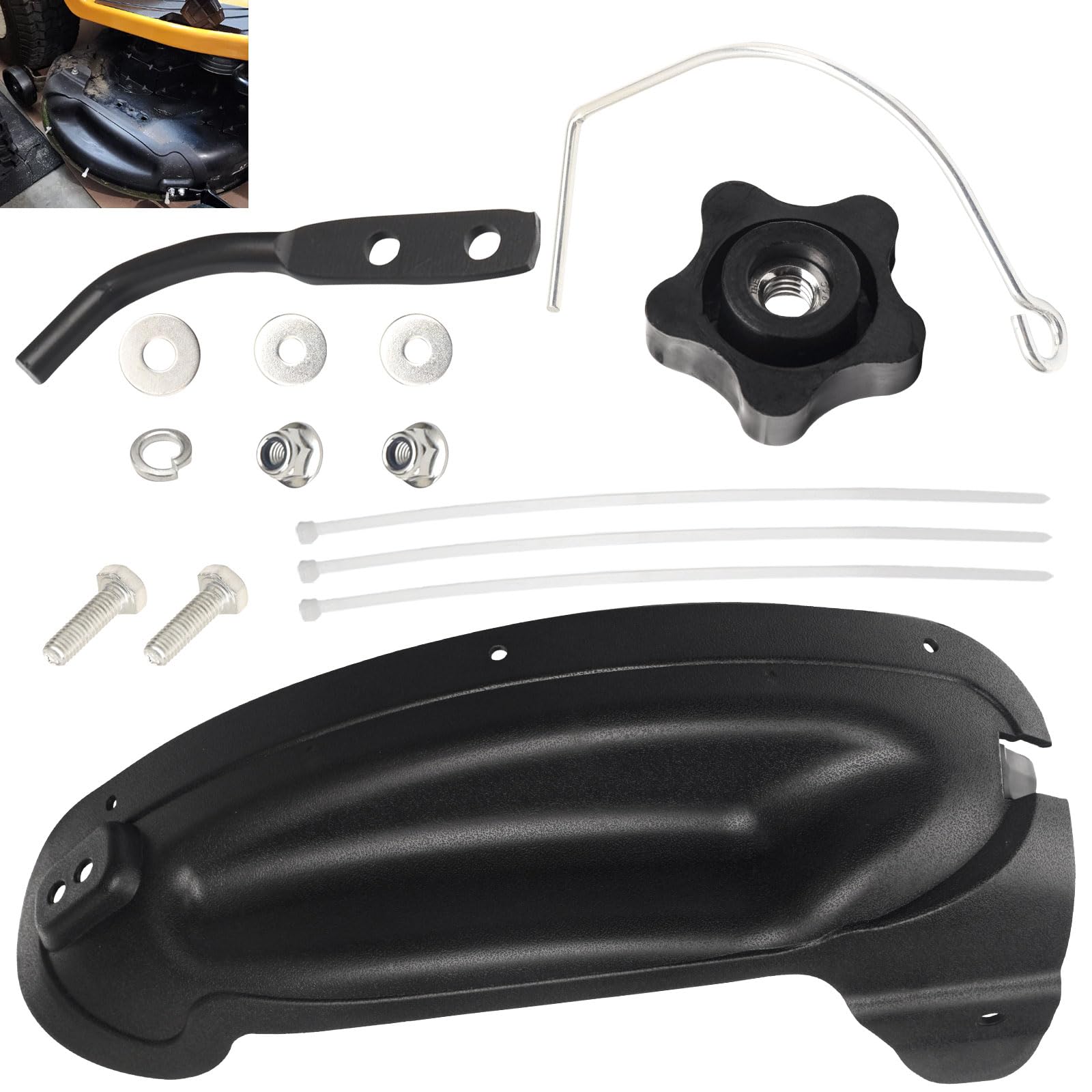 LOV mulch plate mini 4枚セット LOV mulch plate mini 4枚セット Hustler 42-in Zero-Turn