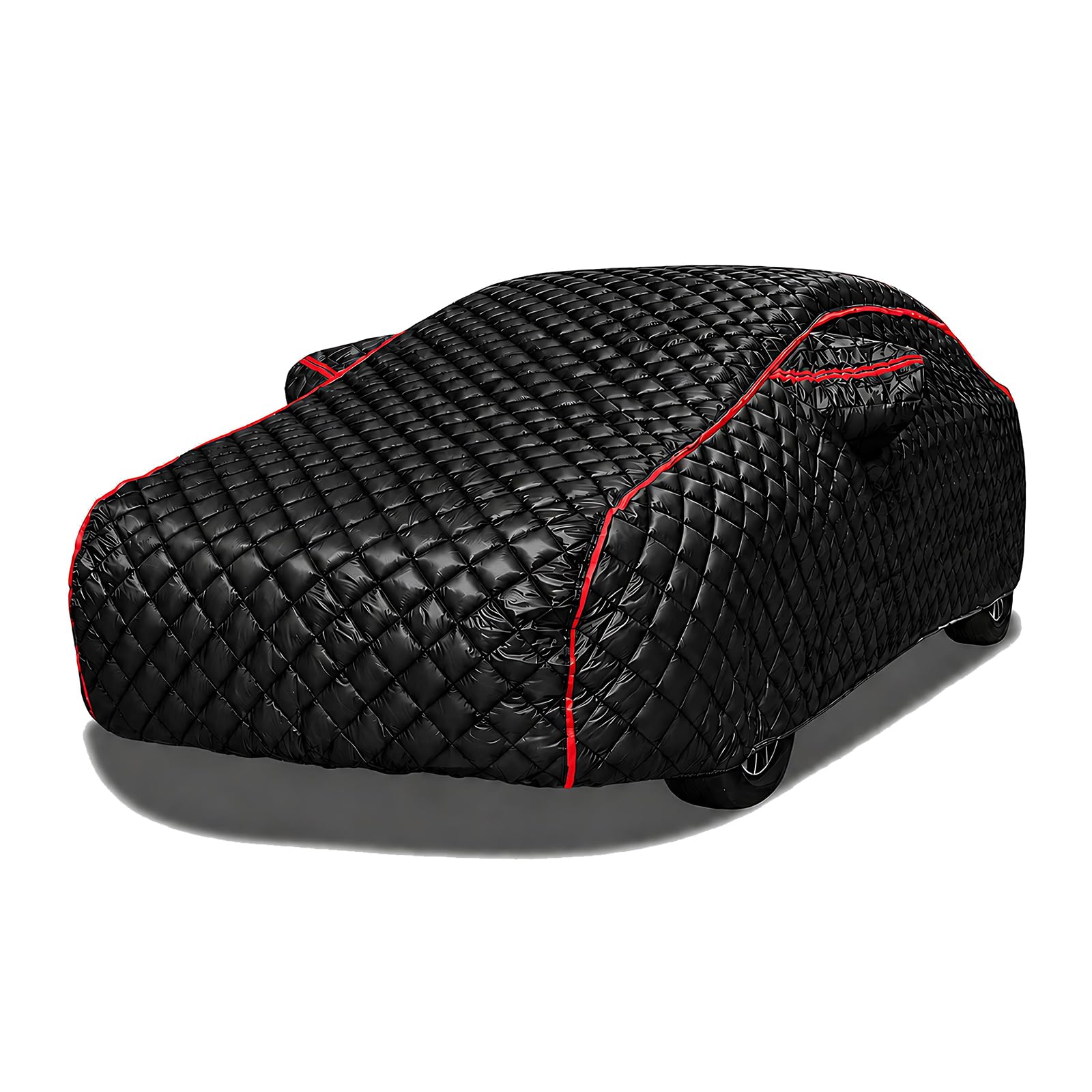 Hagelschutzplane Auto Für Mini Coop-r Convertible,Allwetter Wasserdicht Abdeckplane Auto, Robuste Autogarage Outdoor Schutzhülle mit Reflektorstreifen-MZ179A