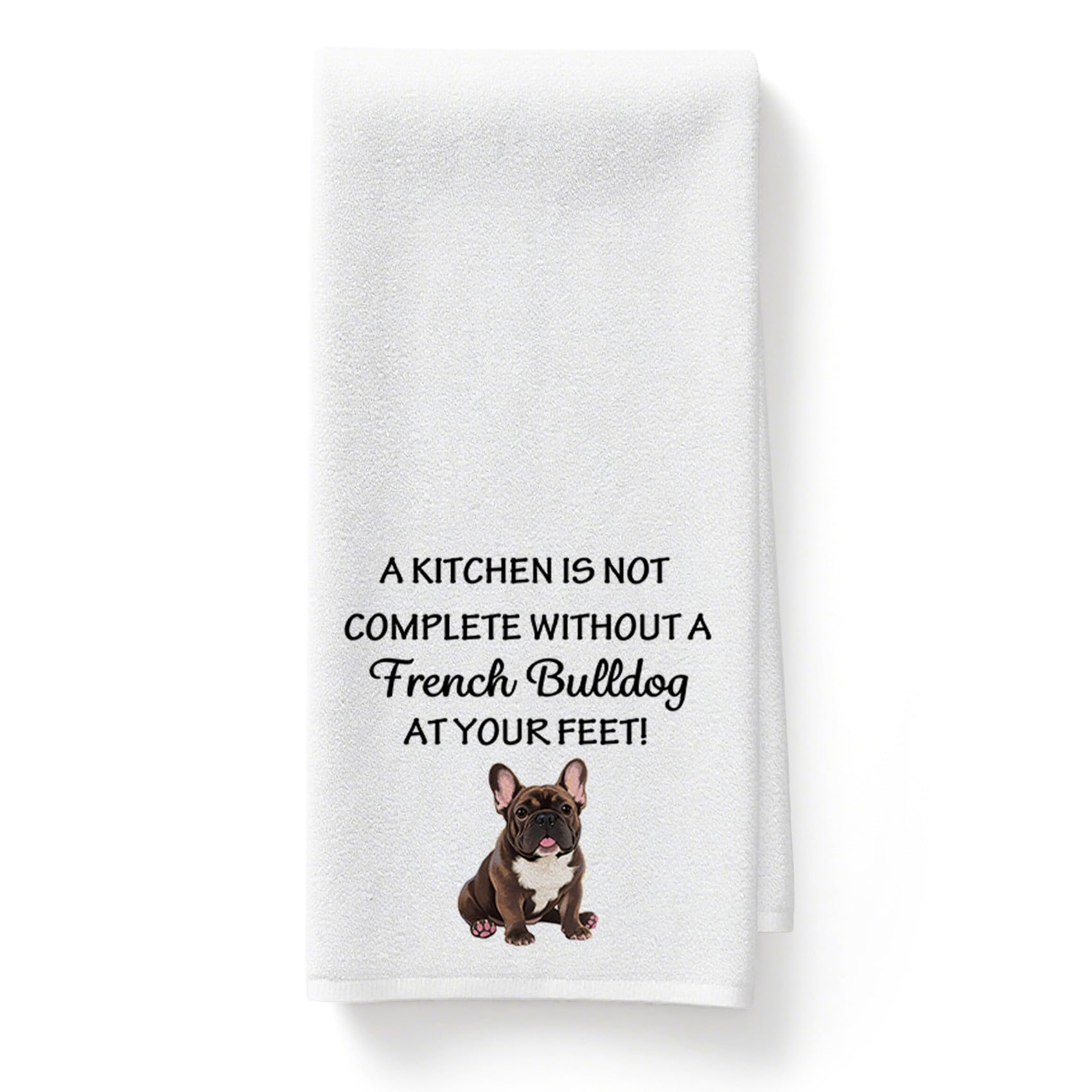 Yeeaulpa French Bulldog Gifts Kitchen Towel,French Bulldog Gift for Women,French Bulldog Birthday Gifts,French Bulldog, Bulldogs Presents,Frenchie Presents for Woman,Dogs Mum Present