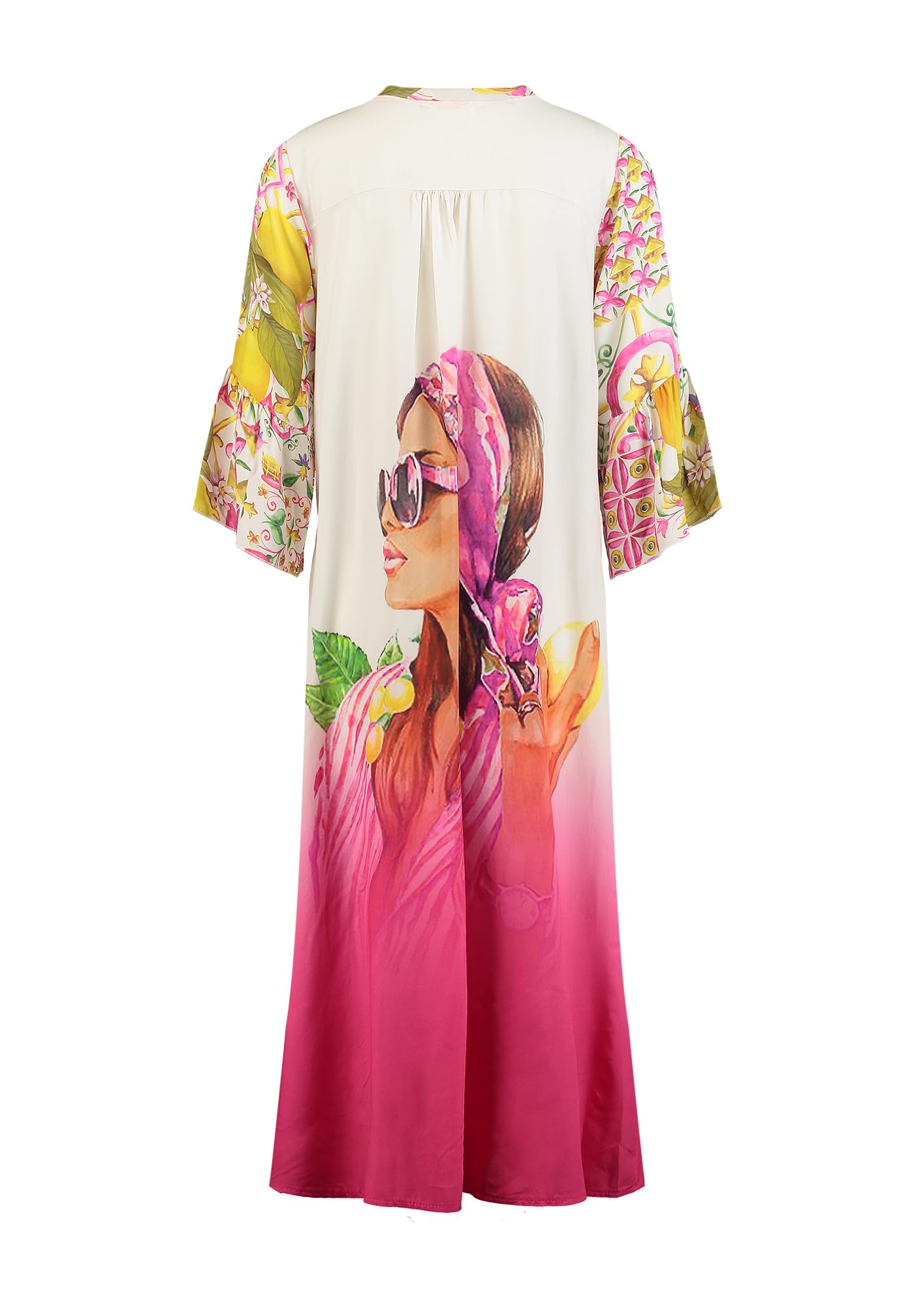 Key Largo Damen Woman V-Neck Lässiges Kleid