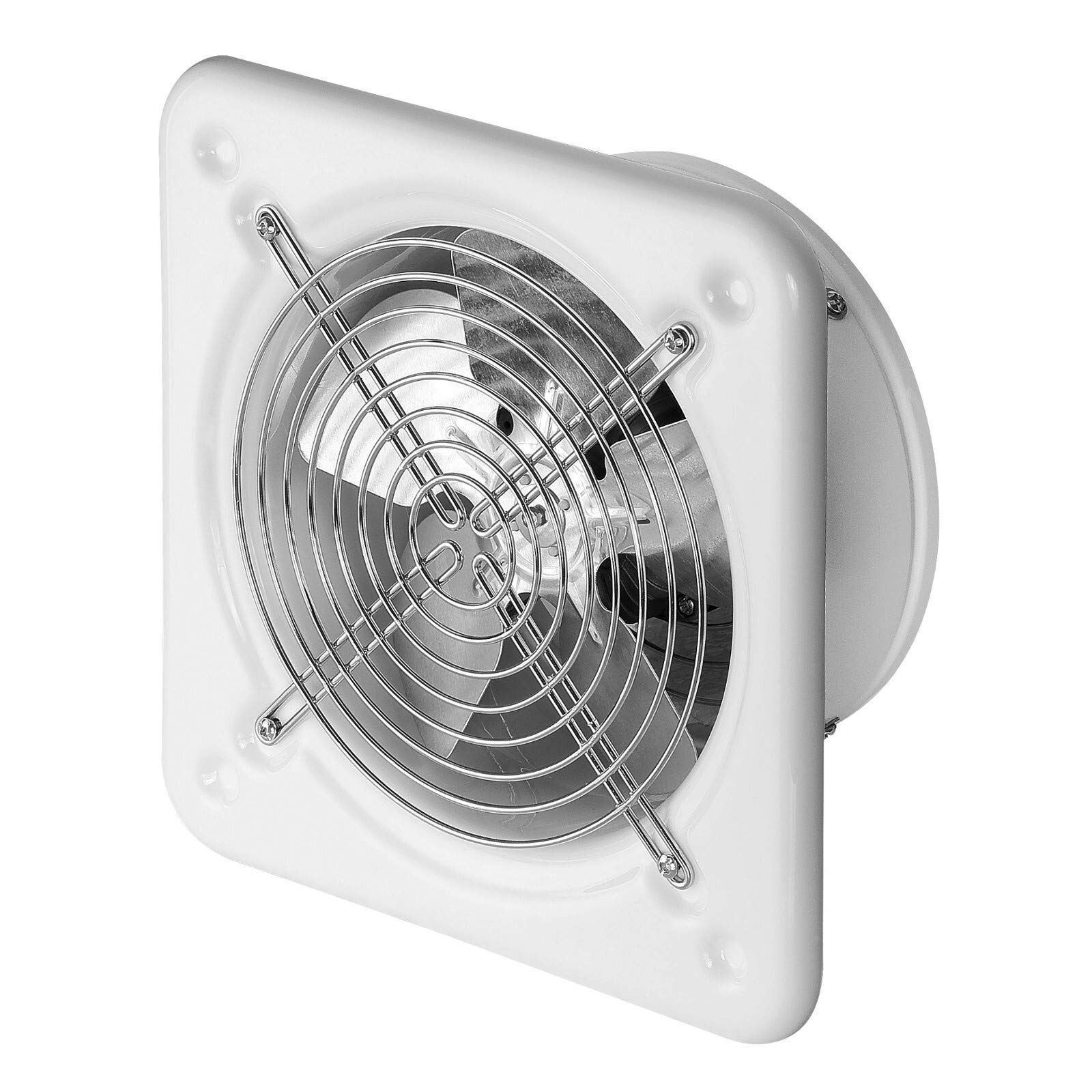 Ventilador axial en blanco con rejilla protectora Ø 315 mm