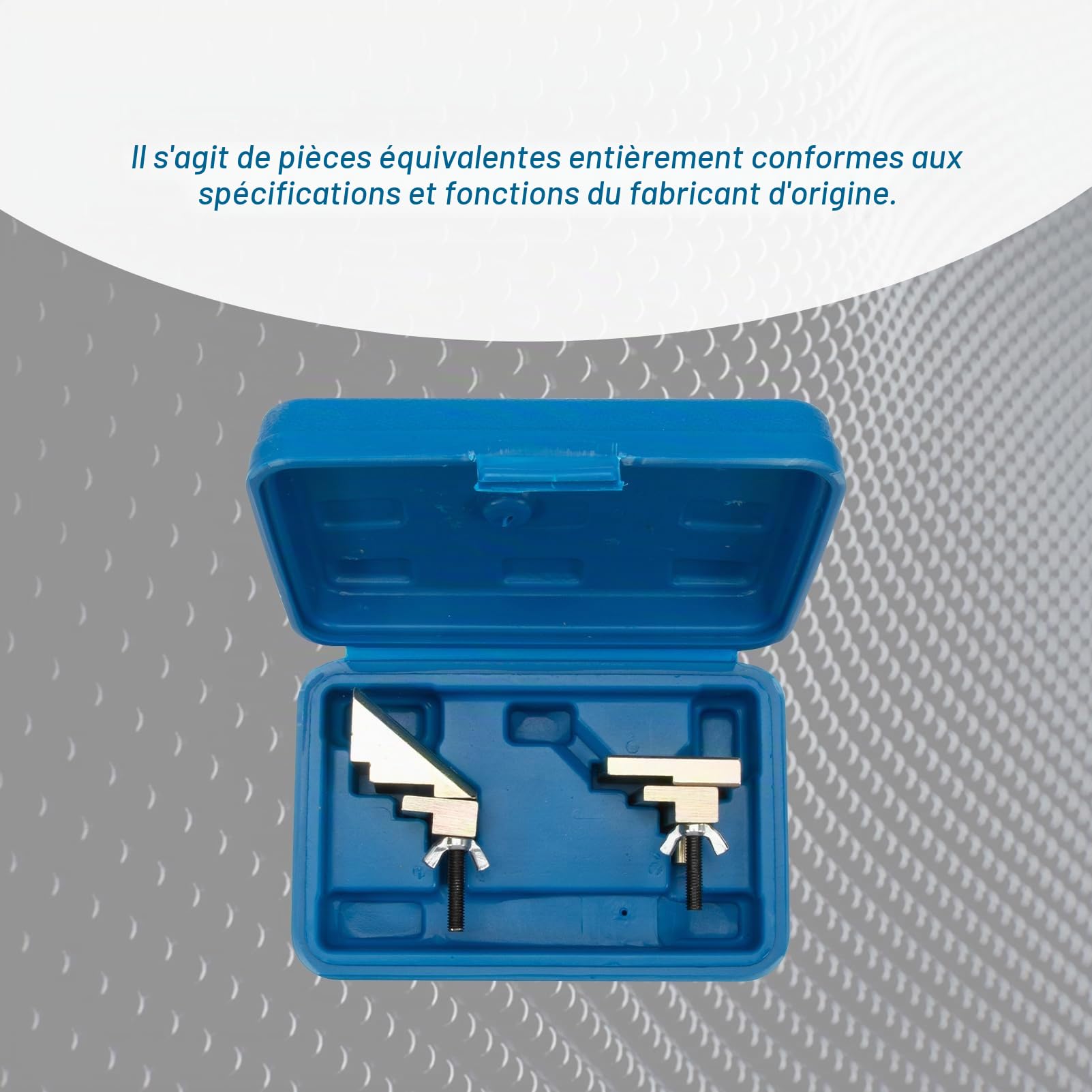 Kit 2 Pièces Jeu d’Outils Montage et Démontage de Courroie Trapézoïdale en V