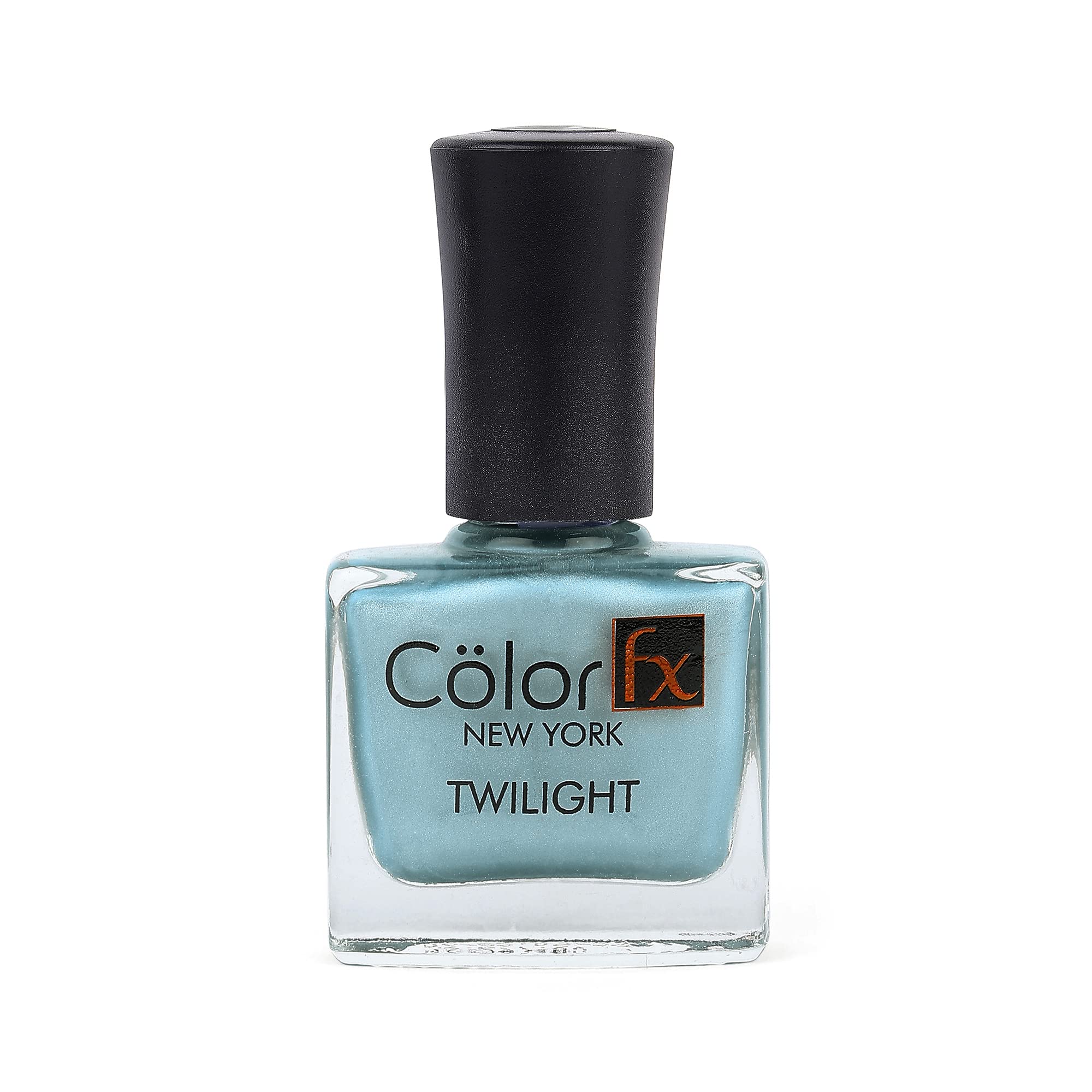 Color Fx New York Twilight Nail Polish Metallic Matte Gel Like Finish, 21 Toxin Free, Long Lasting, Non-yellowing, Blue Nail Polish Women 9Ml
