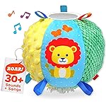 Move2Play, Hilariously Interactive Toy with Music & Sound Effects | Birthday Gift for Boy & Girl | Ball for Toddler & Baby | Indoor/Outdoor | Age 6, 9, 12+ Month | 1, 2, 3+ Year Old