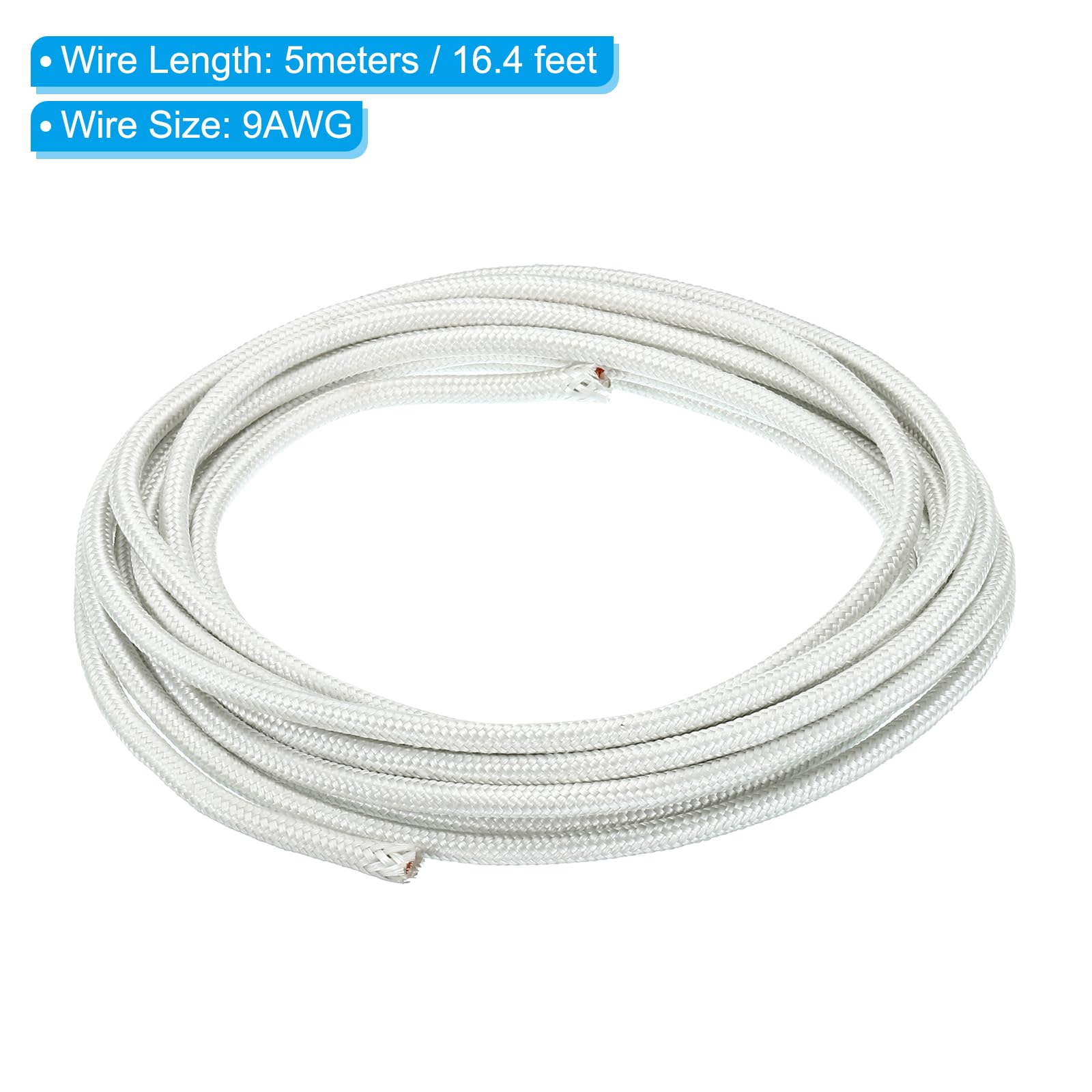 PATIKIL 16.4Ft 9AWG High Temperature Wire - Image 2