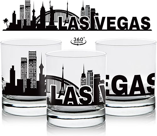 Vista 36 de Toasted Tales - Vaso de whisky Denver Skyline Cityscapes Regalo para gente de Denver City Vasos de ciudad urbana Old Fashioned Rocks Regalo