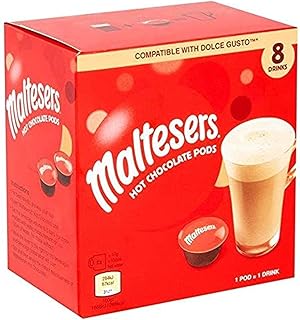 Maltesers hot chocolate - Compatible Dolce Gusto Pods - 8 Capsules