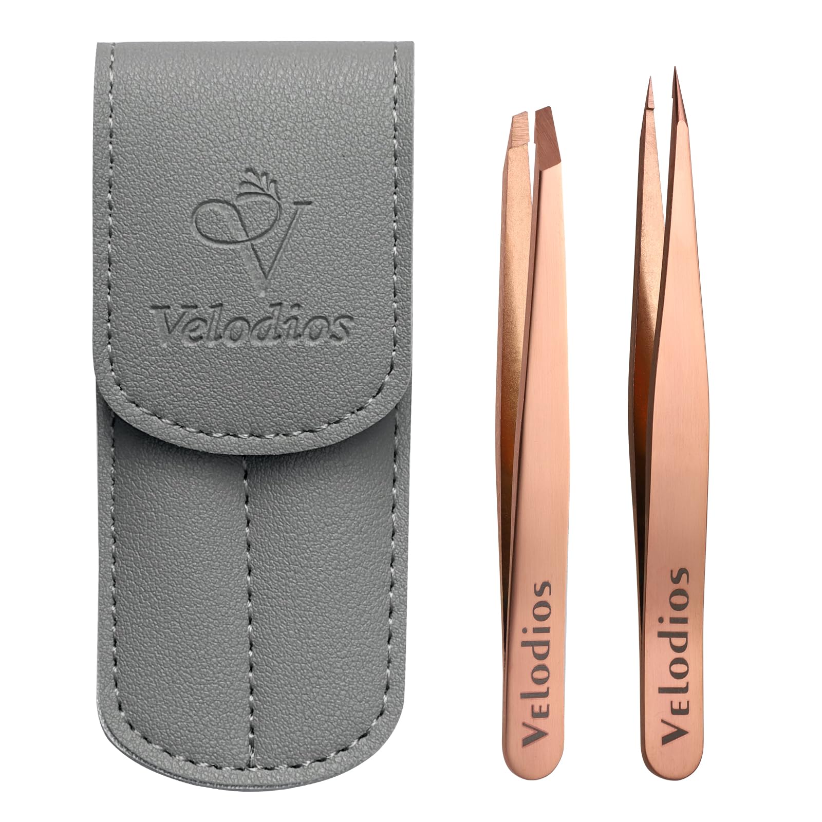 2-Pack Tweezers for Women Facial Hair