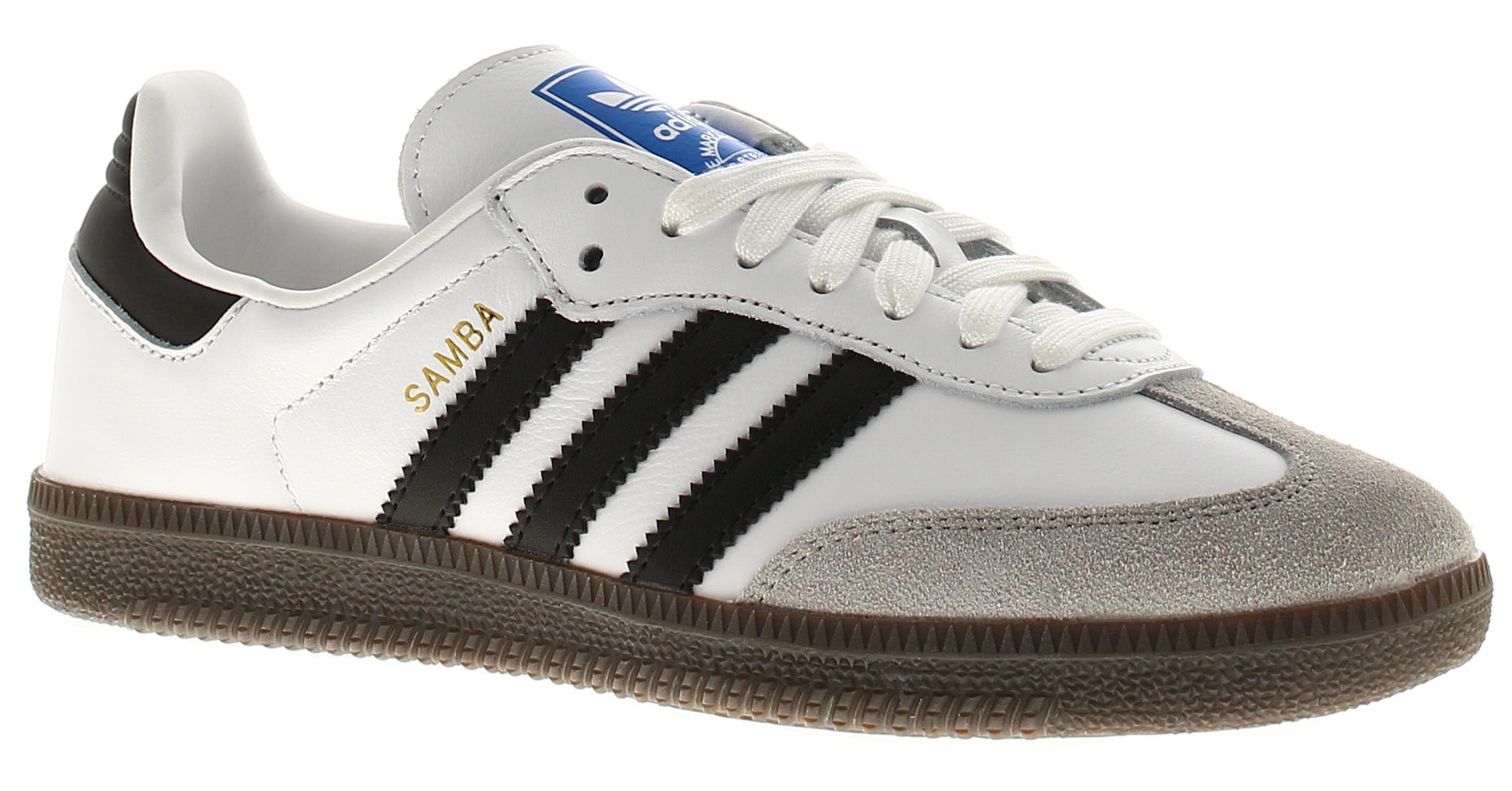 Adidas Originals Samba OG, Sneaker Uomo, Ftwr White Core Black Clear Granite, 35.5 EU