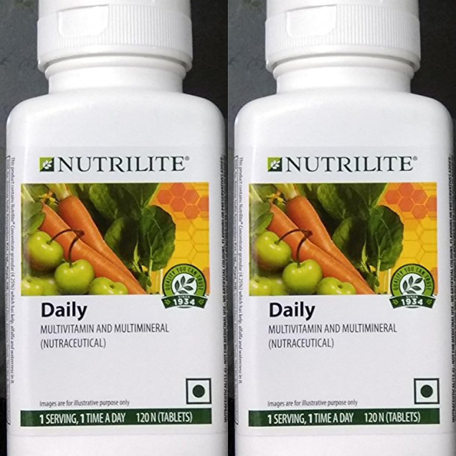 Nutrilite Daily Multivitamin & Multimineral 120 Tablets (Pack Of 2