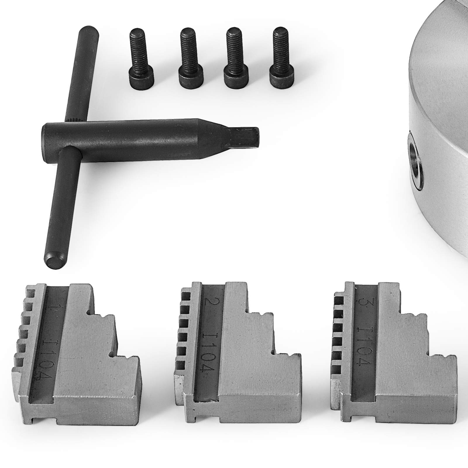 Buy VEVOR Lathe Chuck 10 Inch Wood Turning Chuck Selfcentering 3 Jaw