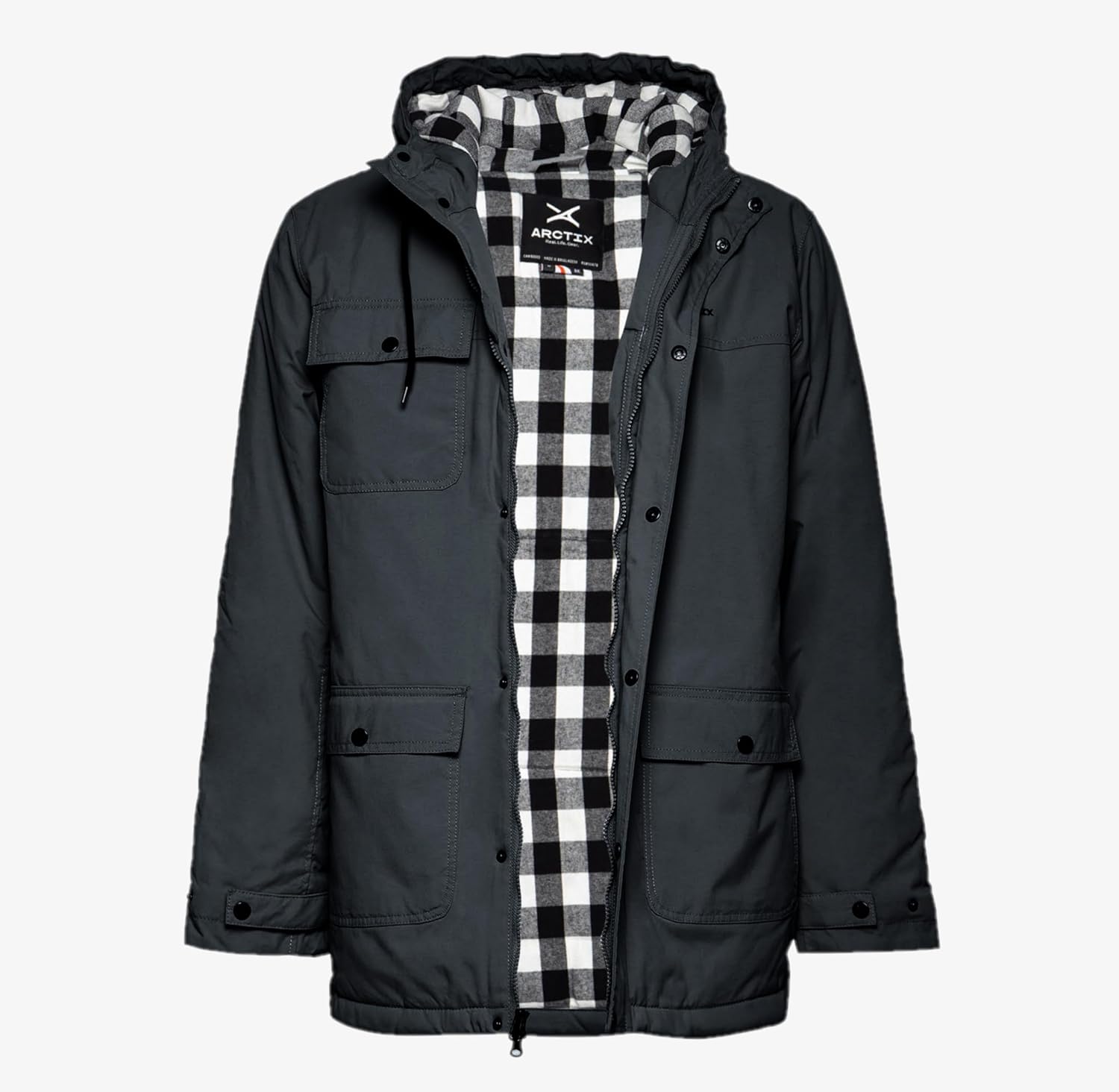 Arctix mens Uphill Utility Filled Parka Jacket - Image 2