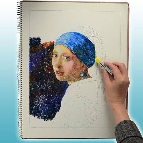 Miniatura 4 de Cray-pas Specialist Premium, Pasteles al óleo con calidad de artista, palo cuadrado, 88 piezas, juego de caja de madera,