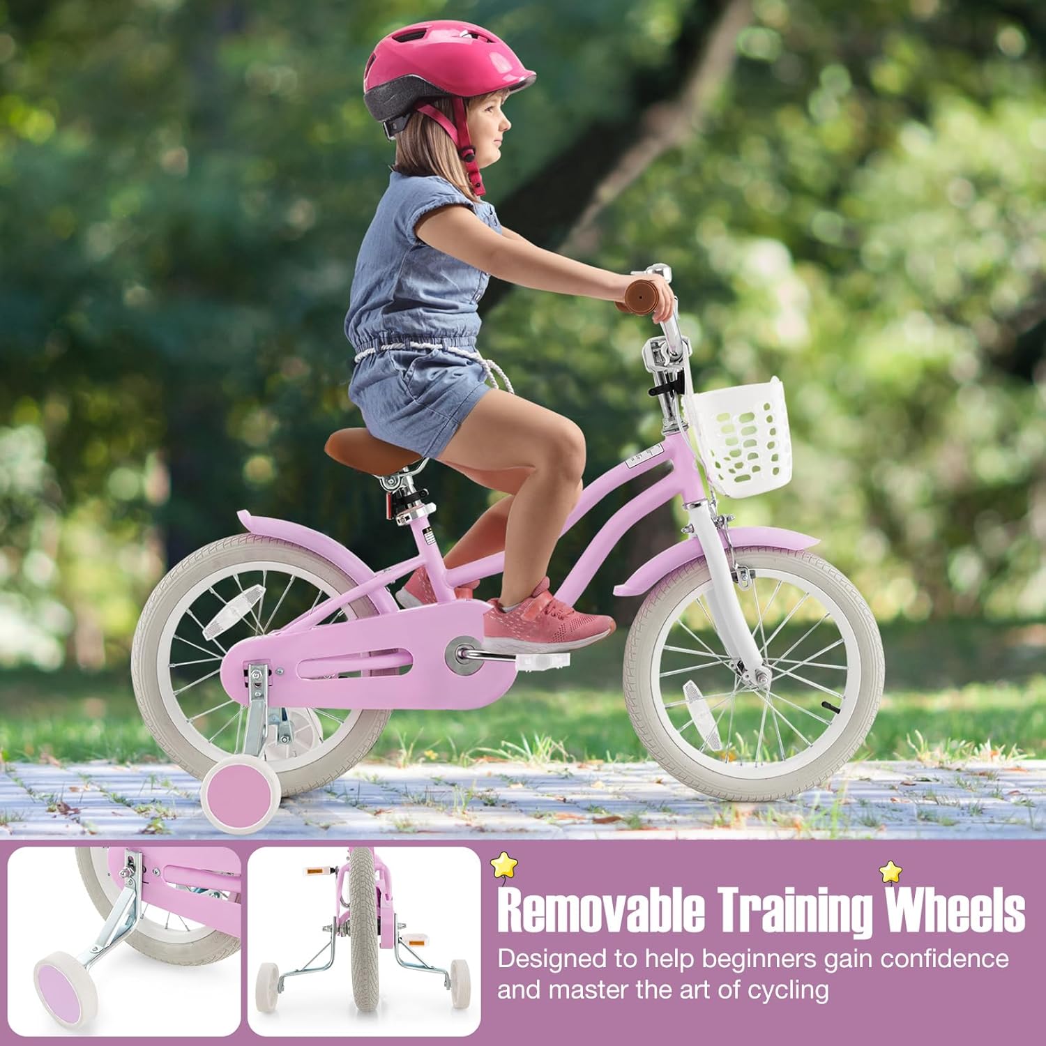 GYMAX 14"/16"/18" Kids Bike