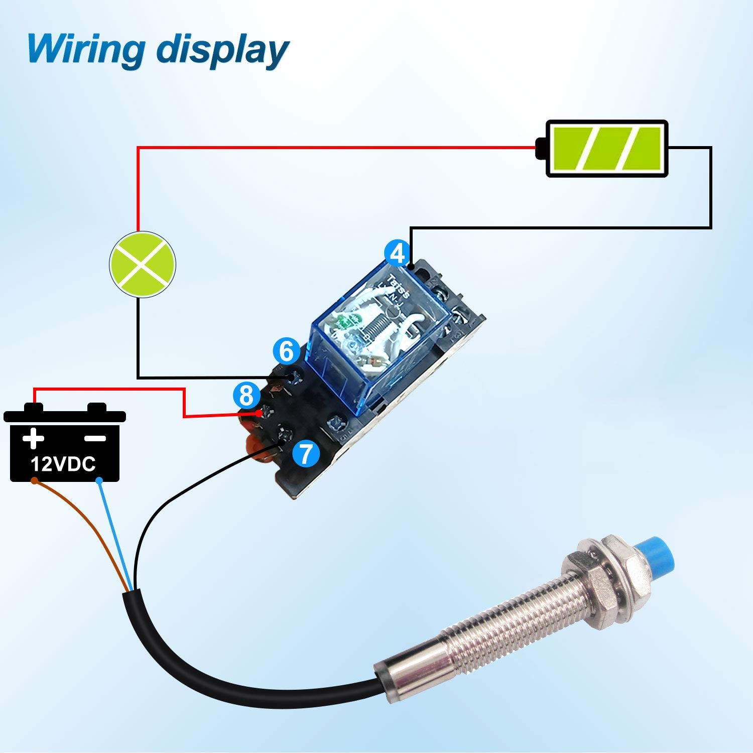 1Pcs M8 2mm Sensing DC 5V NPN NC i3 MK2 3D Printer Cylinder inductive Proximity Sensor Switch Work Voltage 5VDC