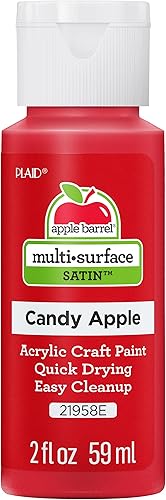 Miniatura 10 de Apple Barrel Pintura acrílica para múltiples superficies, 2 onzas, color negro, 2 onzas líquidas (paquete de 24)