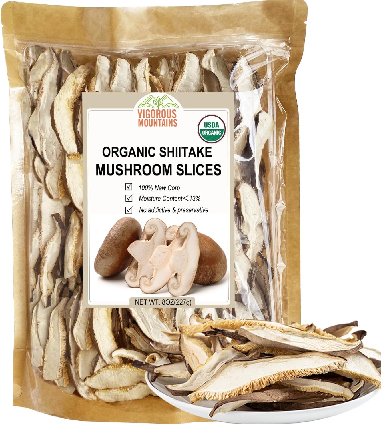 Organic Shiitake Mushrooms