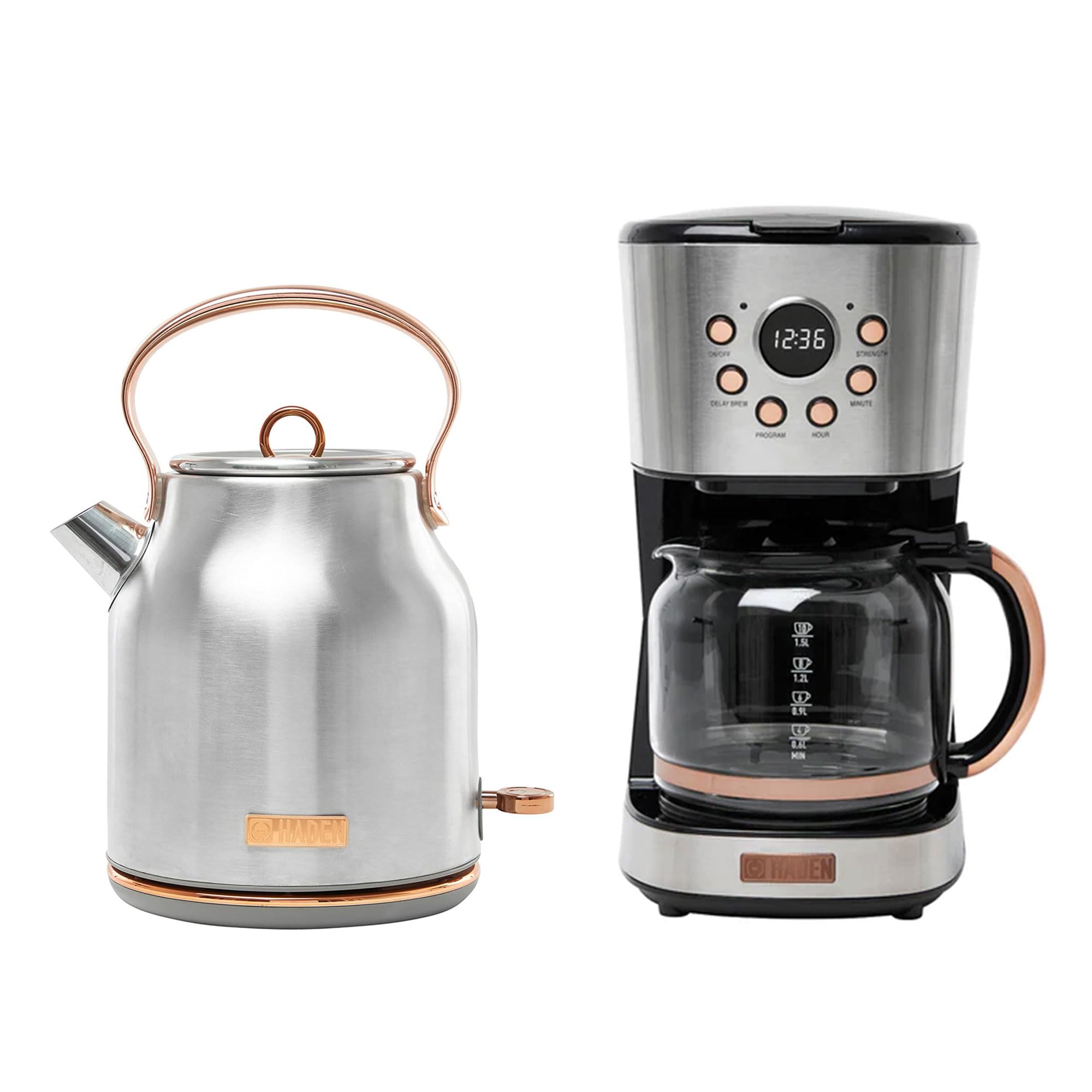 Cafe Brew Carafe Replacement ALLCUP 12-CUP Glass Replacement