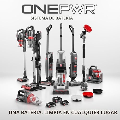 Vista 3 de Hoover ONEPWR Evolve - Aspiradora inalámbrica para mascotas, color negro, aspiradora de palo ligera, aspiradora vertical pequeña, ideal para pelo