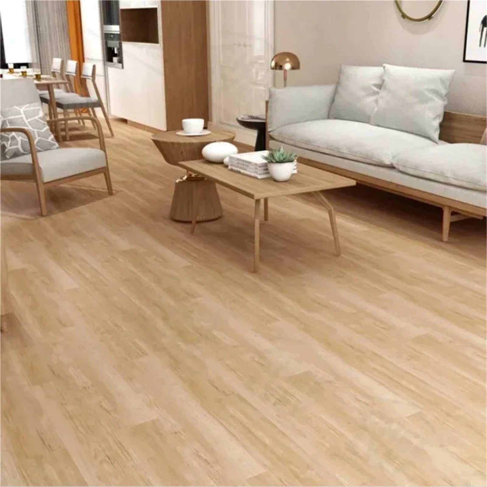 Adesivo for pavimenti con venature del legno addensato