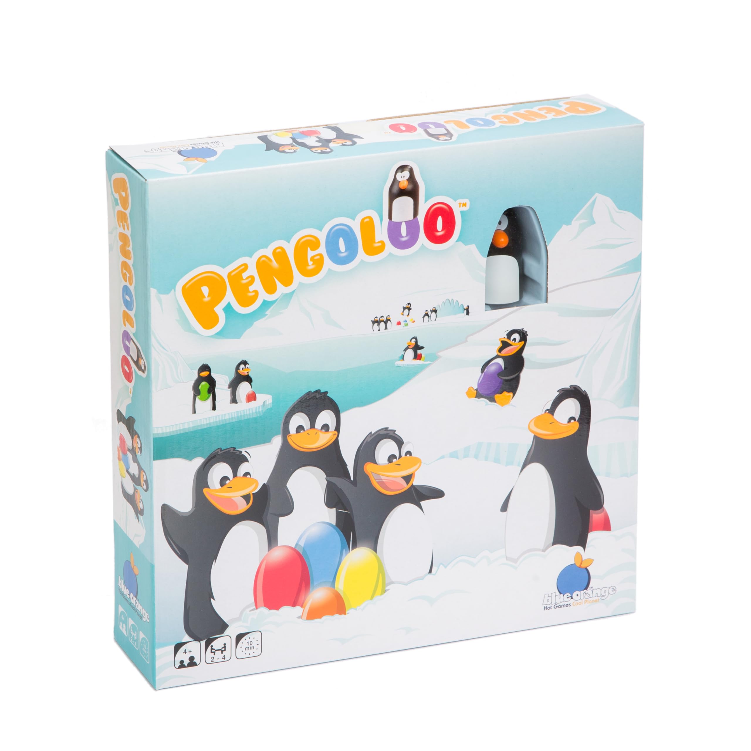 Pengoloo - Jeu de Mémoire en Plastique avec Pingouins pour Enfants
