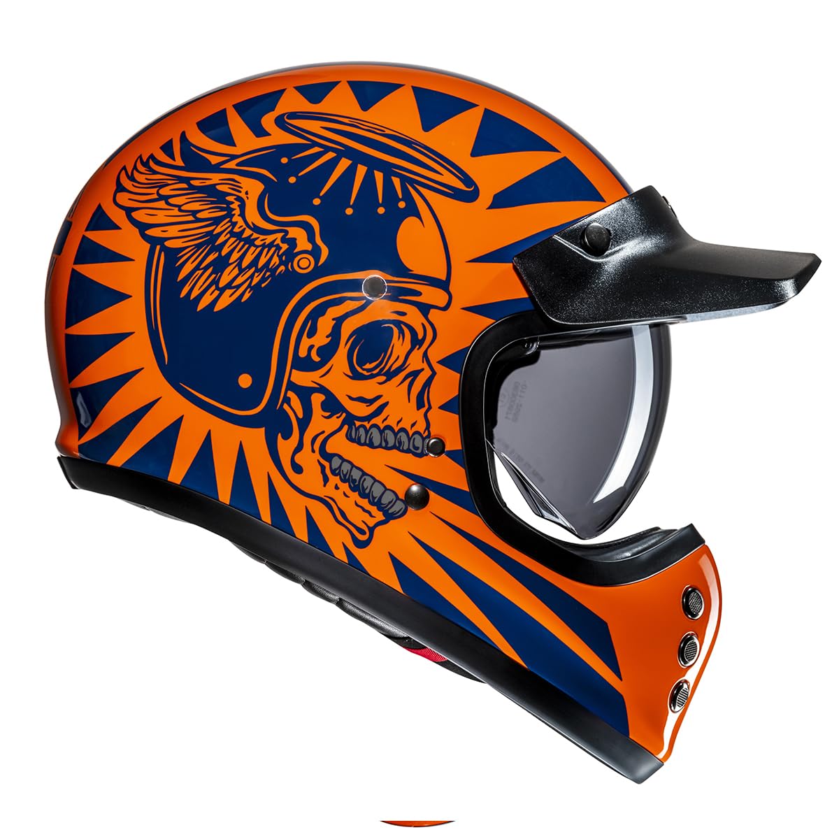 HJC V60 Flame MC27 XS
