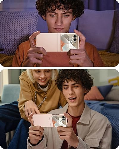 Vista 72 de Miimall Funda delgada para Galaxy Flip 7 con protector de pantalla integrado, grado militar, a prueba de golpes, a prueba de caídas, antiarañazos