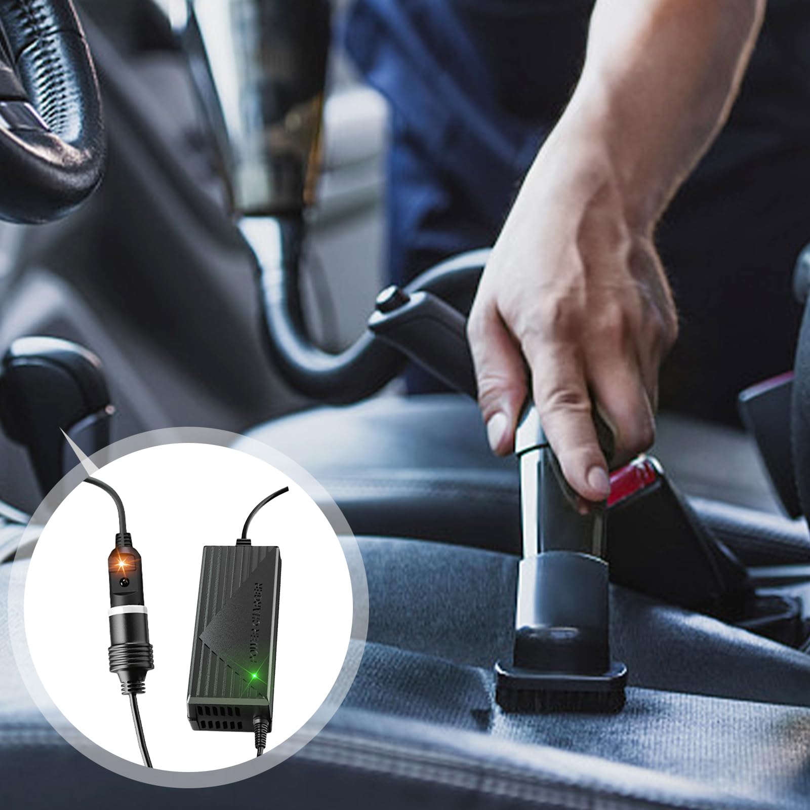 Convertitore di tensione da 180 W, 15 A, 220 V a 12 V, adattatore CA a CC, con presa accendisigari, per frigorifero, aspirapolvere per auto, gonfiatore di pneumatici e compressore