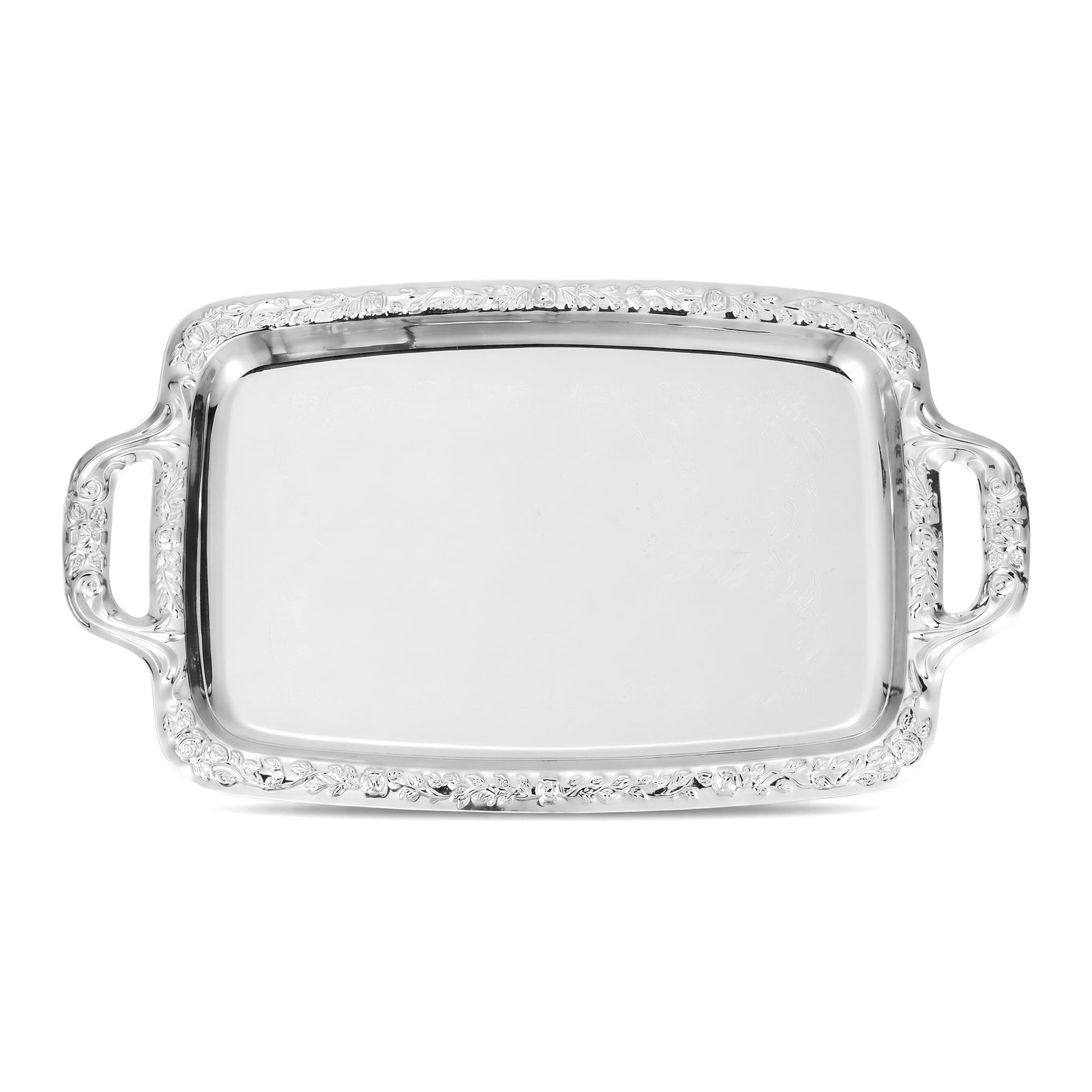 Plateau en métal style vintage Cabilock anti-dérapant pour salon