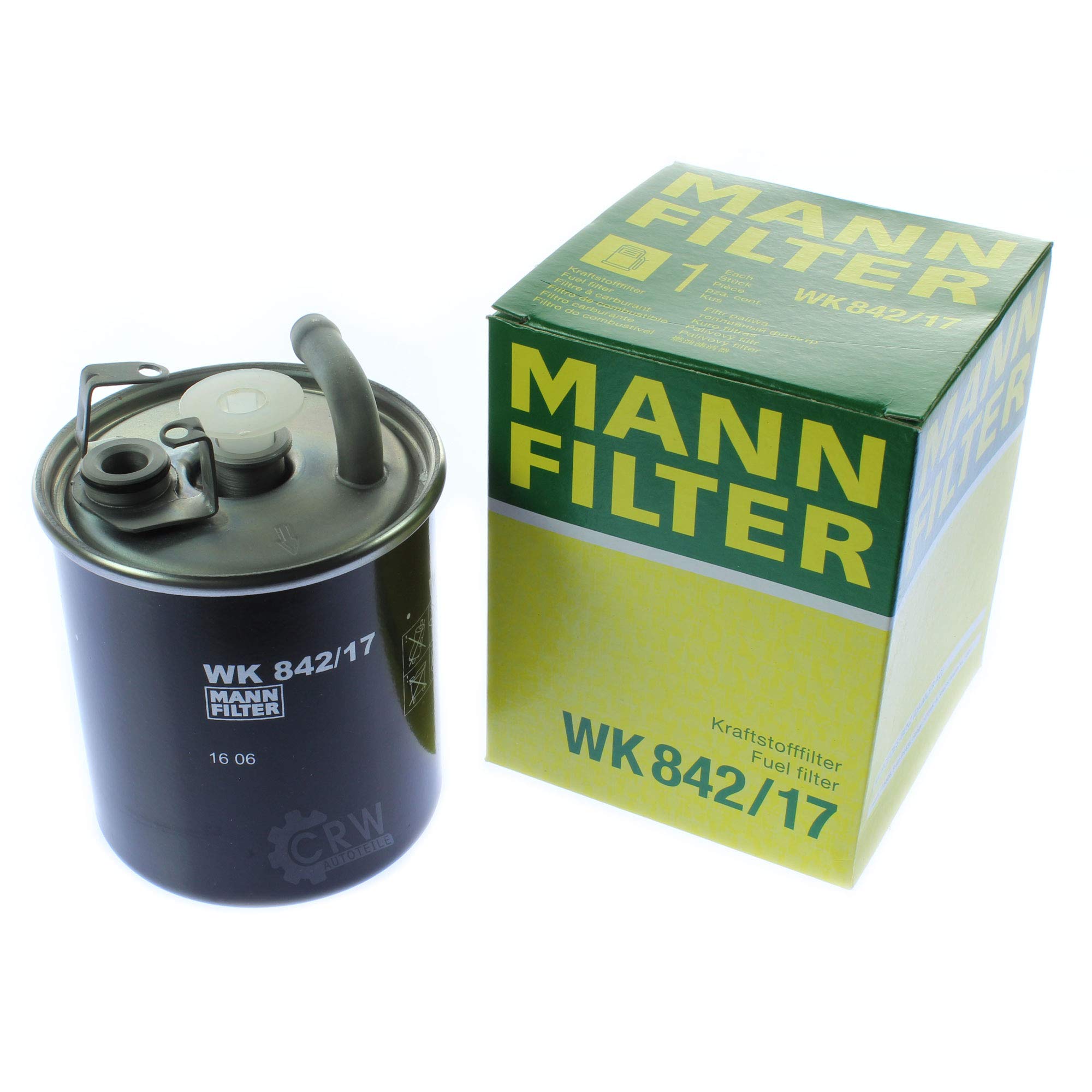 Paquete de inspección Kit de mantenimiento de filtros con filtro de aceite HU 615/3 x, filtro de aire C 11 120, filtro de combustible WK 842/17, filtro de habitáculo CUK 3780, tornillo de