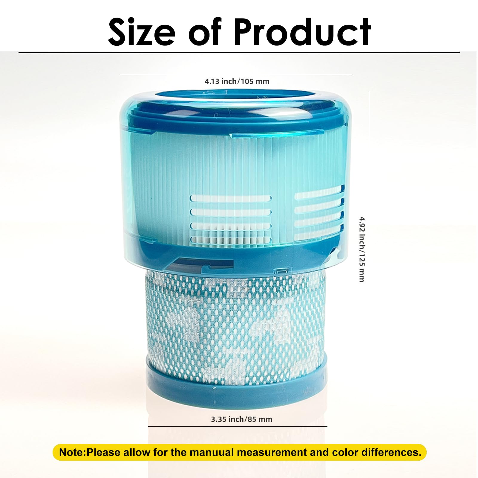 Filtro di ricambio per aspirapolvere Dyson Gen5detect, Gen5outsize senza fili. Filtro di ricambio compatibile con aspirapolvere Dyson Gen5 Cordless Stick, numero parte 972352-01 (3)