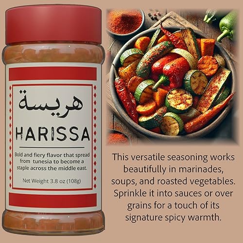 Miniatura 3 de Especias de Oriente Medio  Zaatar, Baharat, Harissa  Condimentos Árabes en Caja Decorativa  Regalo para el Día del Padre, Navidad, Madres,