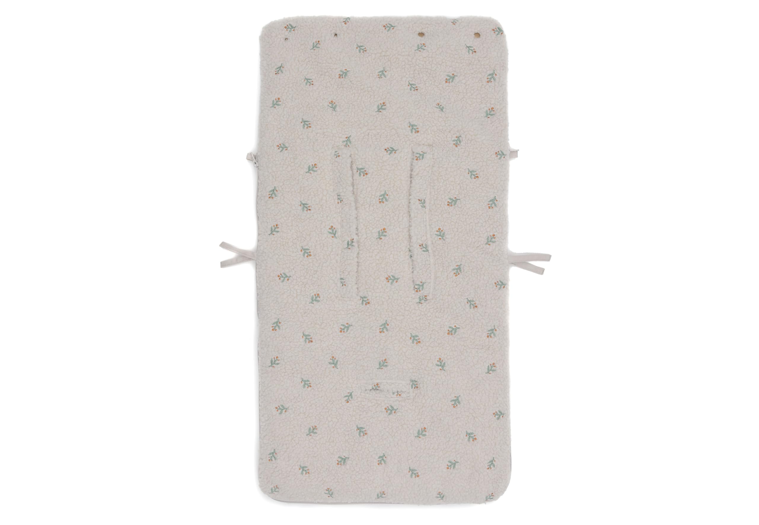 Jollein Fußsack Teddy Lovely Babyschale Kinderautositz Gruppe 0+ Kinderwagen 3-Punkt 5-Punkt Gurt