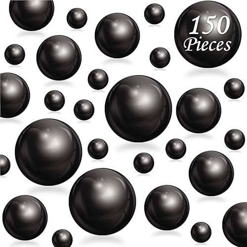 Cusmation 150 cuentas de perlas grandes para jarrones y 800 cuentas de gelatina de agua, relleno de jarrón de perlas para centros de mesa, cuentas