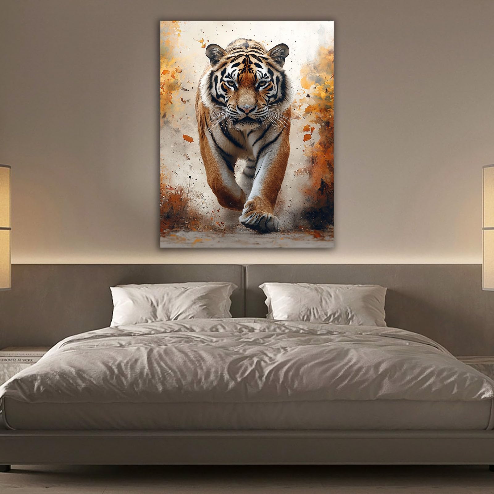 Amazon.com: IHAYATE Large Animal Canvas Prints Wall Art, Poster