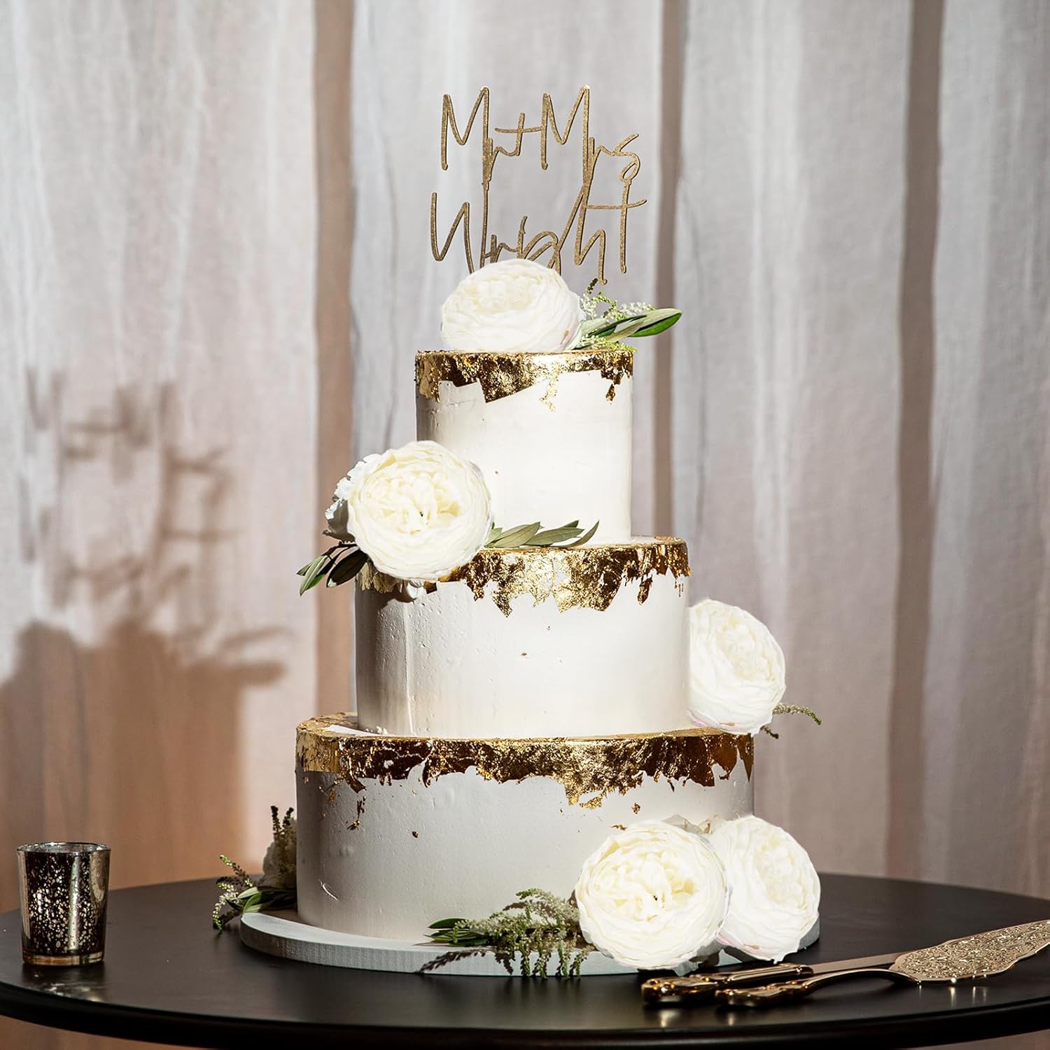 White Peonies Artificial Flowers,6PCS Vintage Faux Peony Flowers 19.7" Silk Peonies with Stems for Wedding Bridal Bouquet Home Party Office Decoration(White) - Image 6