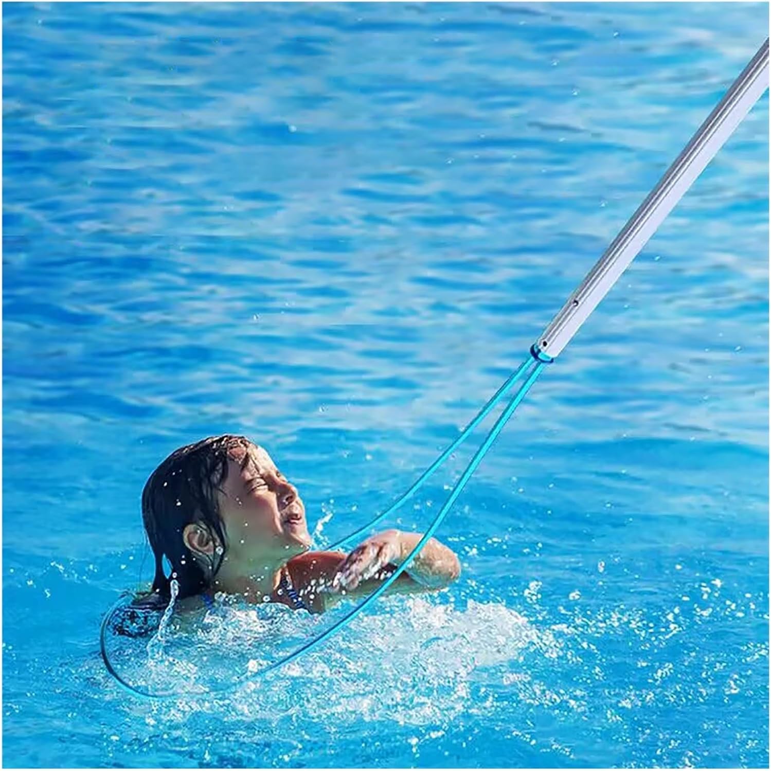 JKJZSALJ Pool Safety Hook Lifesaving Hooks Swimming Pool Emergency Rescue Tool, Multi-Purpose Lifeline Pool Safety Pole, Rescuing Struggling Swimmers Safety Equipment,3 m/9.8 ft