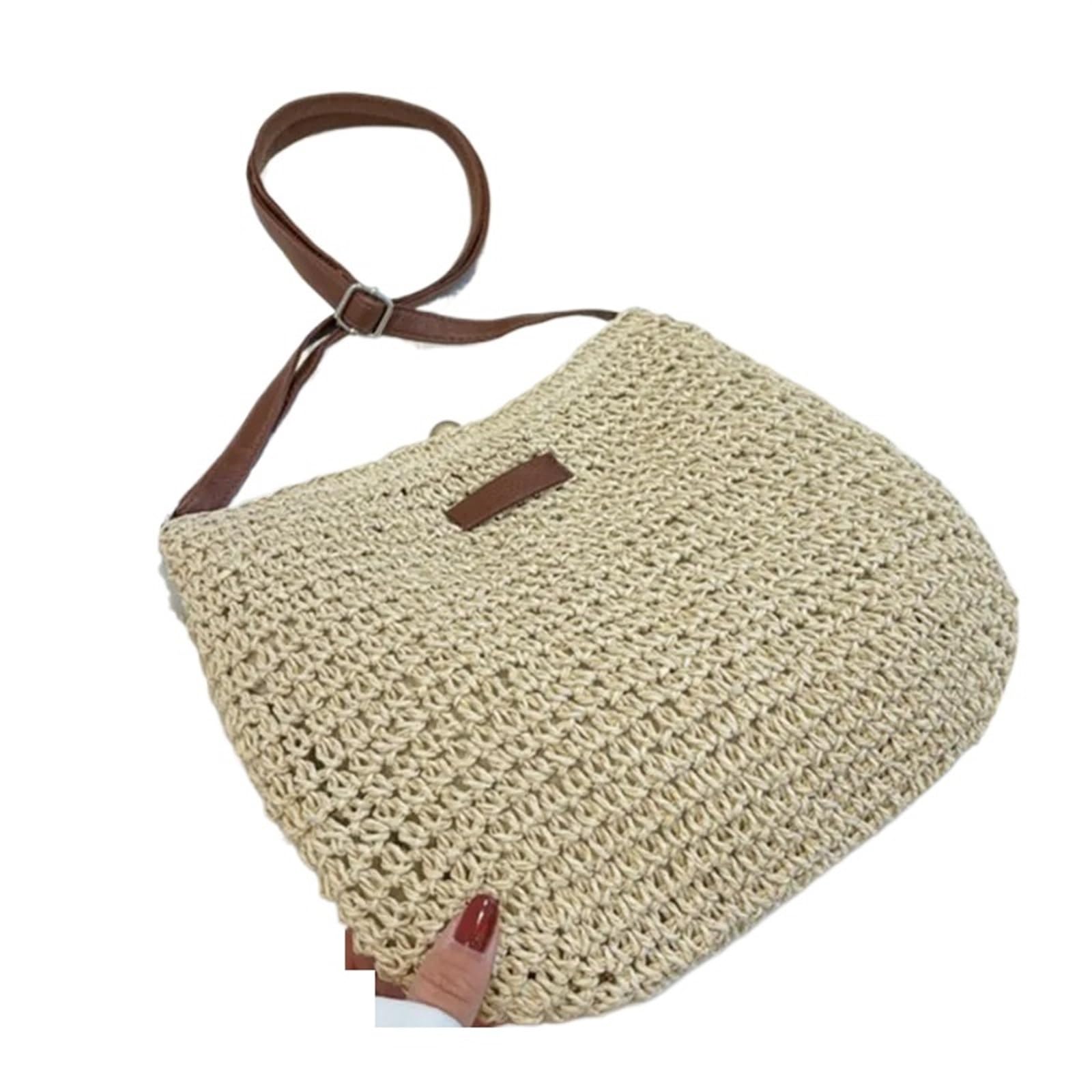 EBZFASO Woven Crochet Bag