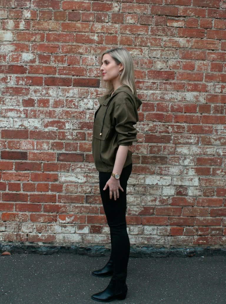 Style Arc Sewing Pattern - Kennedy Hooded Top (Sizes 10-22)