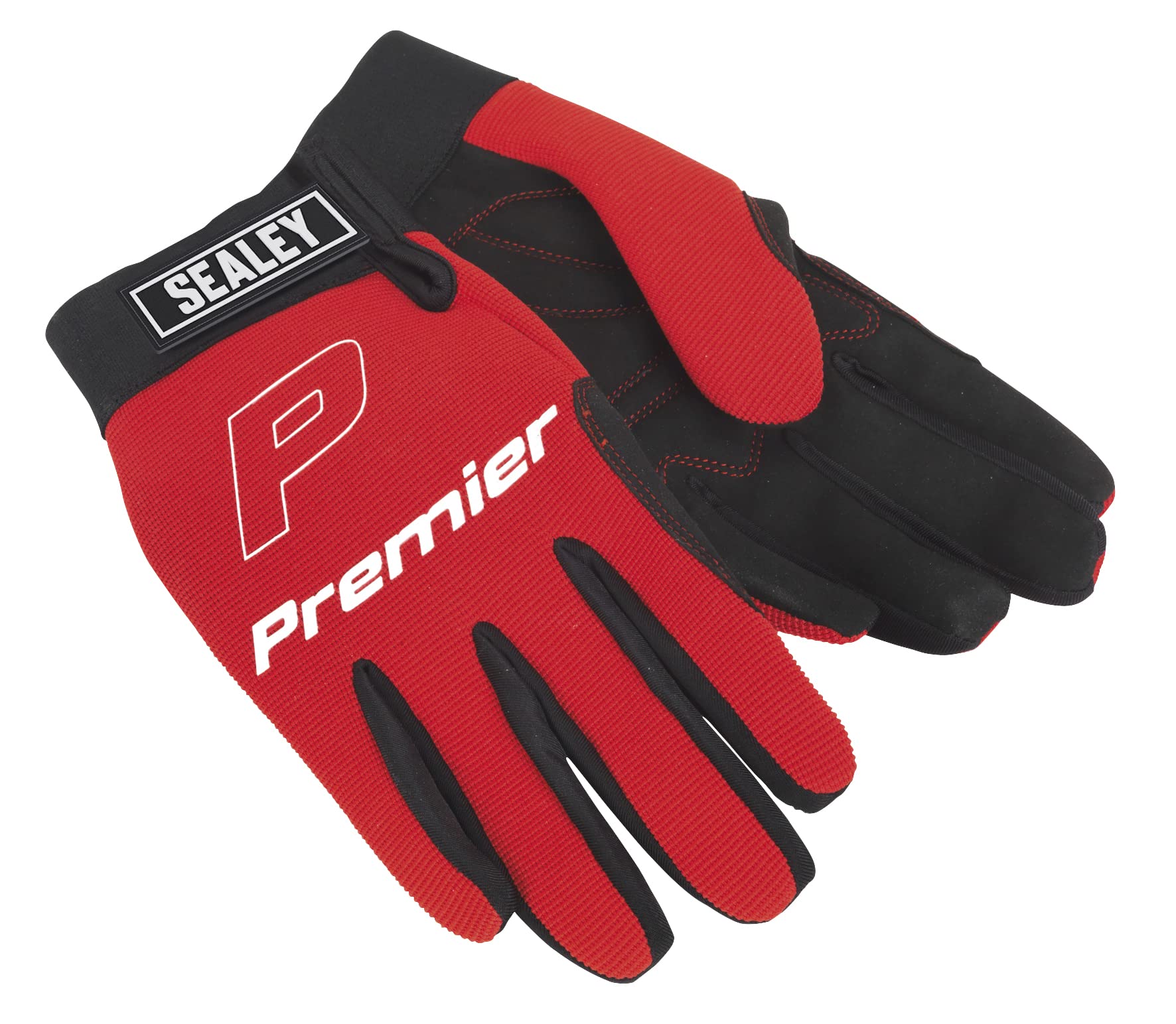 Gants de mécanicien haute durabilité Sealey MG796XL Rouge