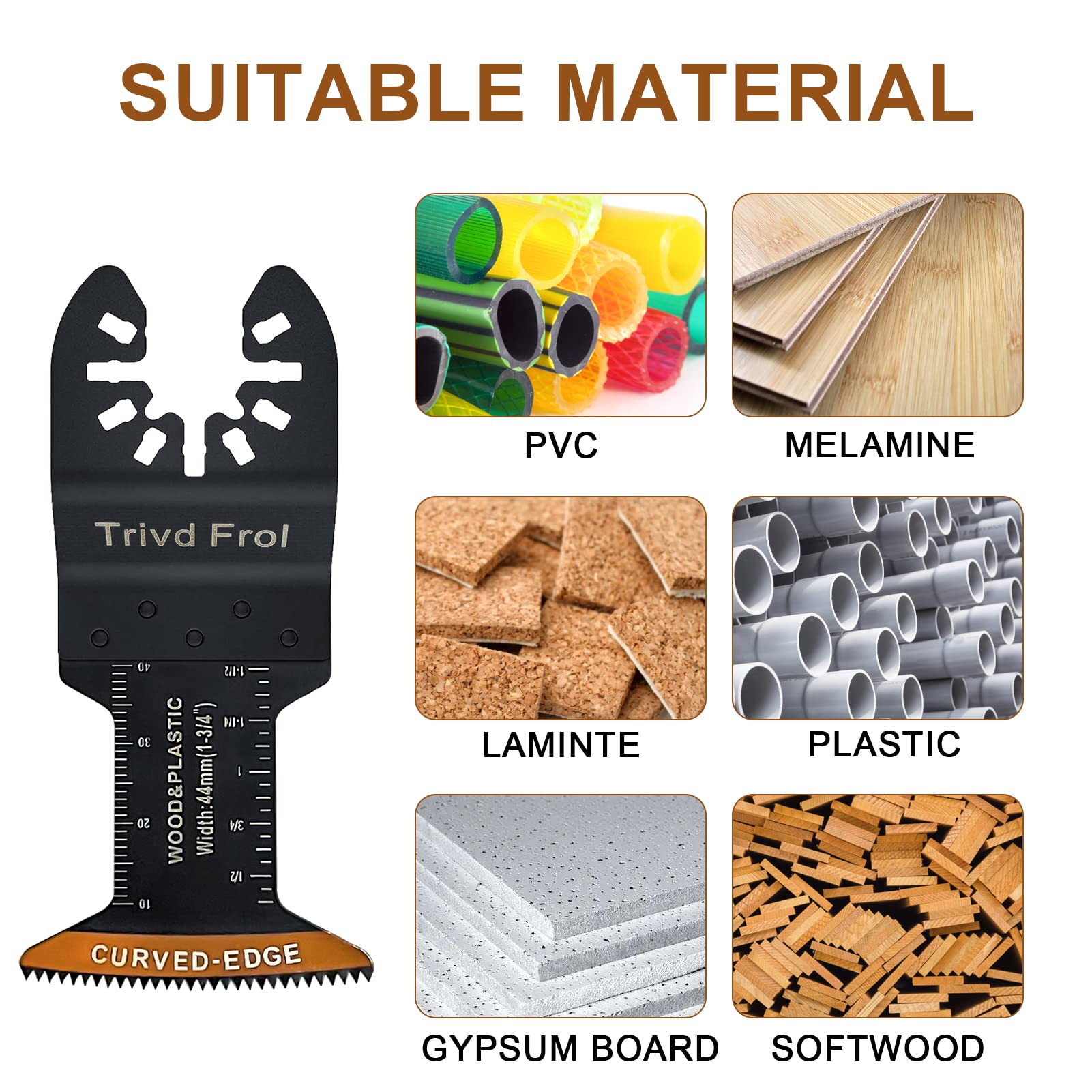 Juego de 100 cuchillas oscilantes profesionales universales para sierra oscilante compatible con Dewalt, Milwaukee, Makita, Ryobi, Rockwell, Bosch