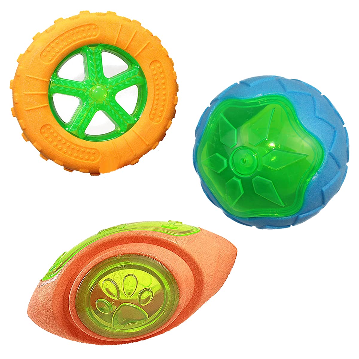 BLACK DOG Toys for Puppies + LED Ball Toy + Interactive Toys + Chew Toys + Dog Ring + Squeaky Toys + Dog Ball + Rugby + Ring for Aggressive Puppies Toys 3 in 1 Combo Pack Toys (B0993CP86Y) Amazon Price History, Amazon Price Tracker